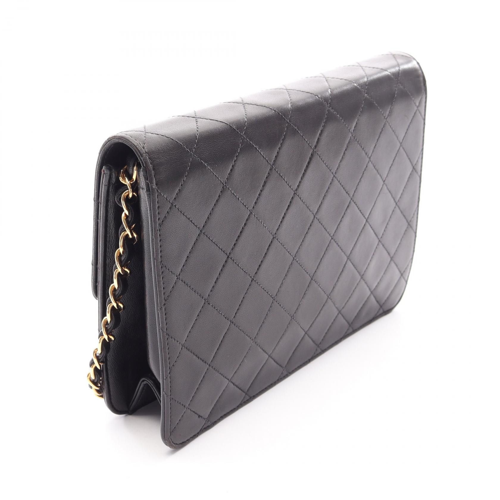 Chanel Chanel Chanel Matelasse Lambskin Single Flap Shoulder Bag Leather Shoulder Bag A03569 DUTY FREE for USA Size ONE SIZE - 2 Thumbnail