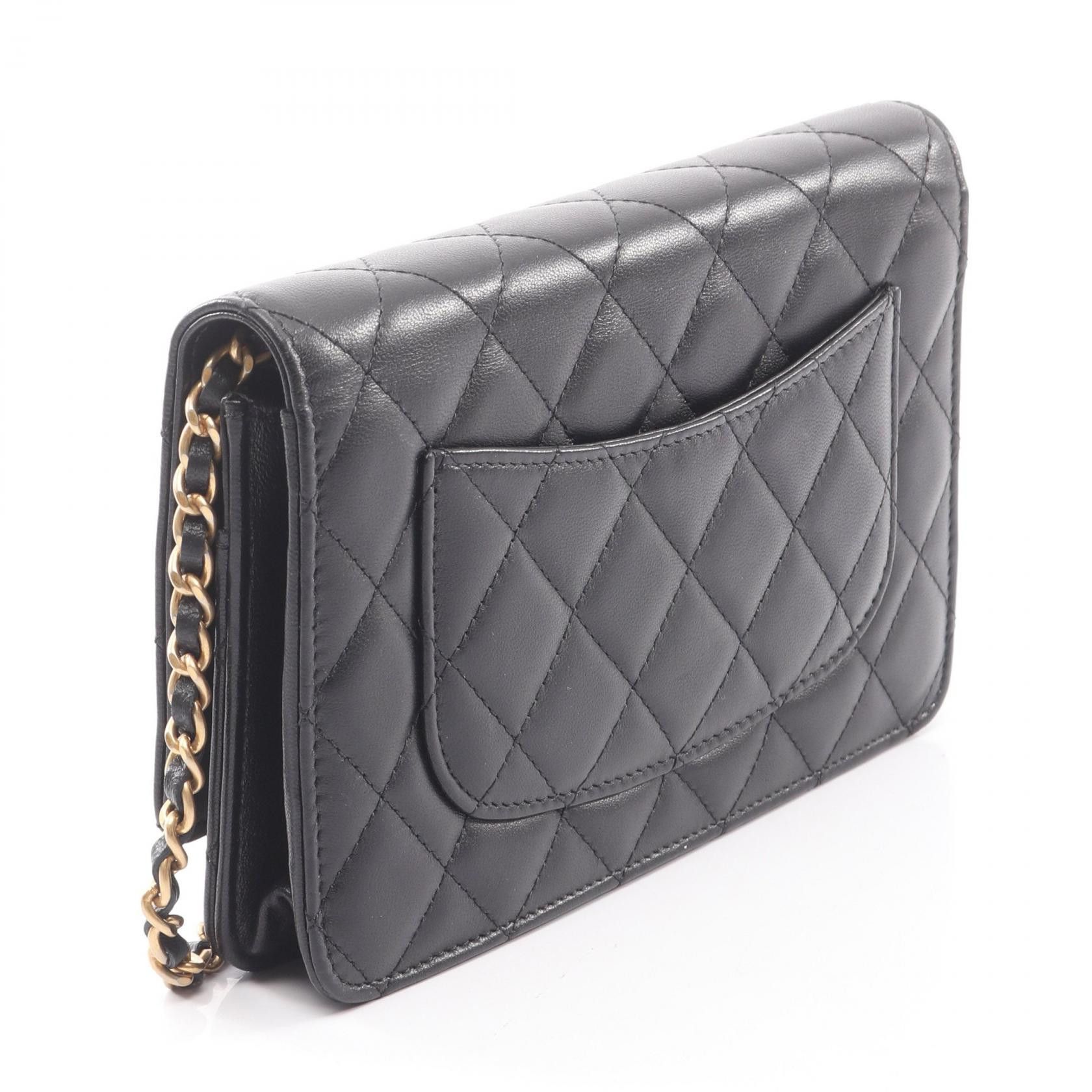 Chanel Chanel Chanel Matelasse Egypt Charm Lambskin Shoulder Bag Leather Shoulder Bag DUTY FREE for USA Size ONE SIZE - 2 Thumbnail