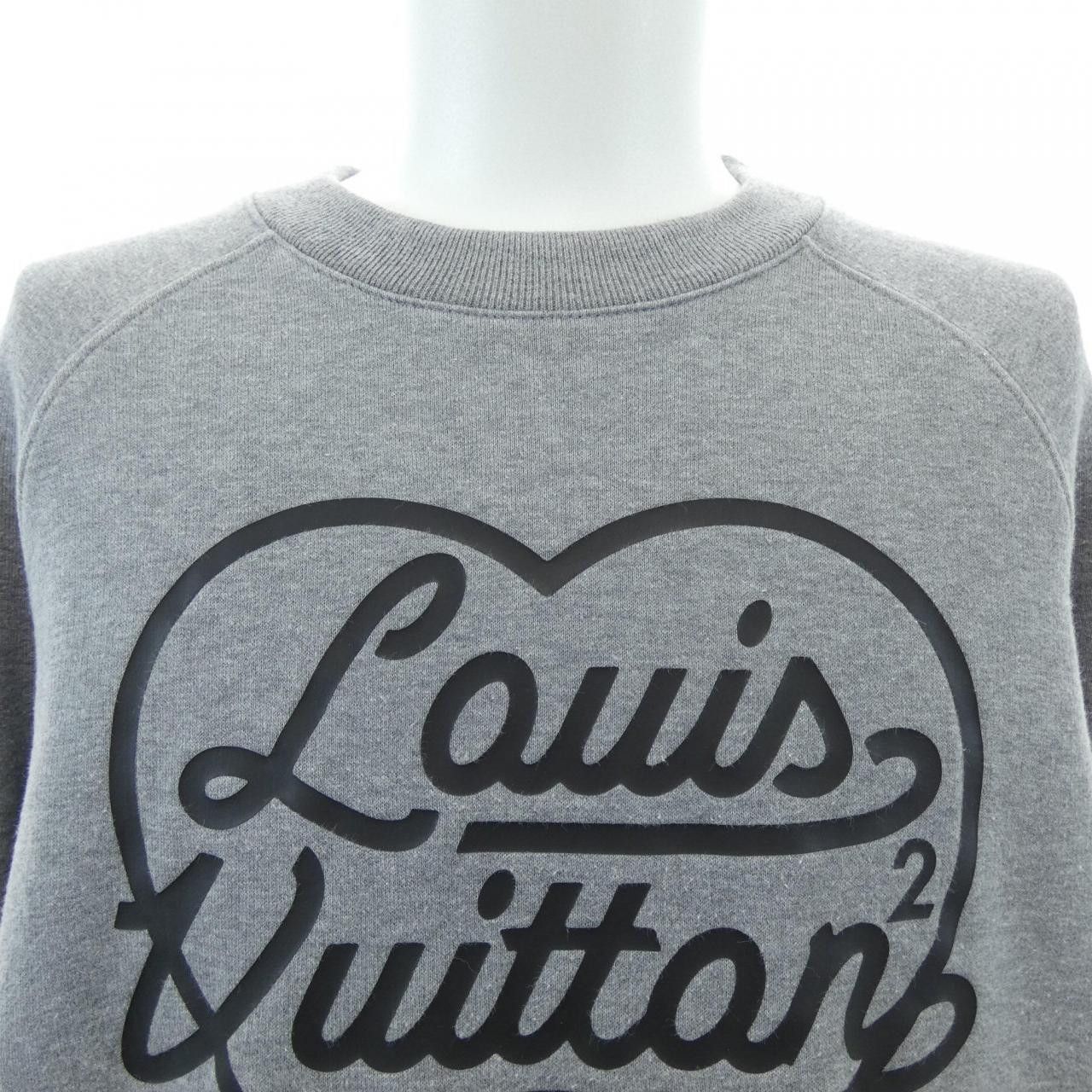 Louis Vuitton Louis Vuitton Louis Vuitton Printed Heart Sweatshirt Sweatshirt Textile Sweatshirts & Hoodies HMY02WUYR DUTY FREE for USA Size ONE SIZE - 5 Thumbnail