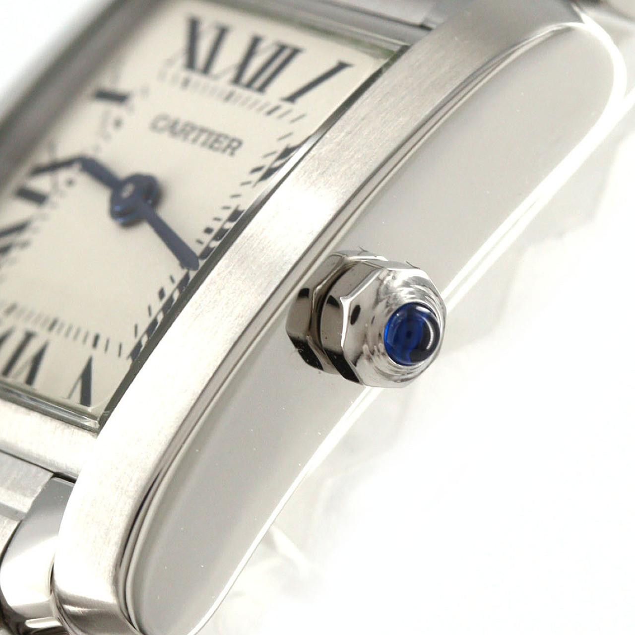 Cartier Cartier Cartier Tank Francaise Stainless Steel Quartz Metal Quartz W51008Q3 DUTY FREE for USA Size ONE SIZE - 4 Thumbnail