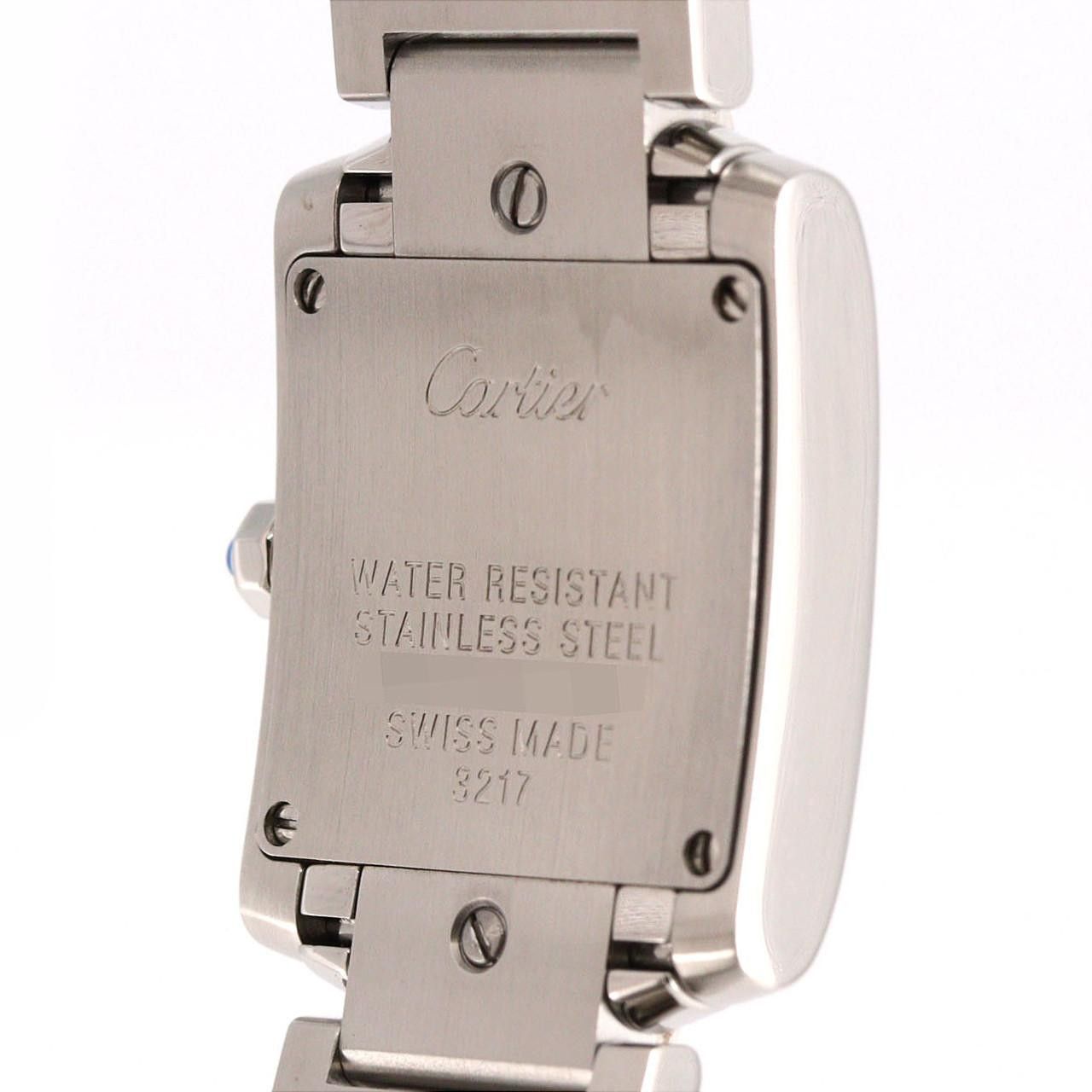 Cartier Cartier Cartier Tank Francaise Stainless Steel Quartz Metal Quartz W51008Q3 DUTY FREE for USA Size ONE SIZE - 6 Thumbnail