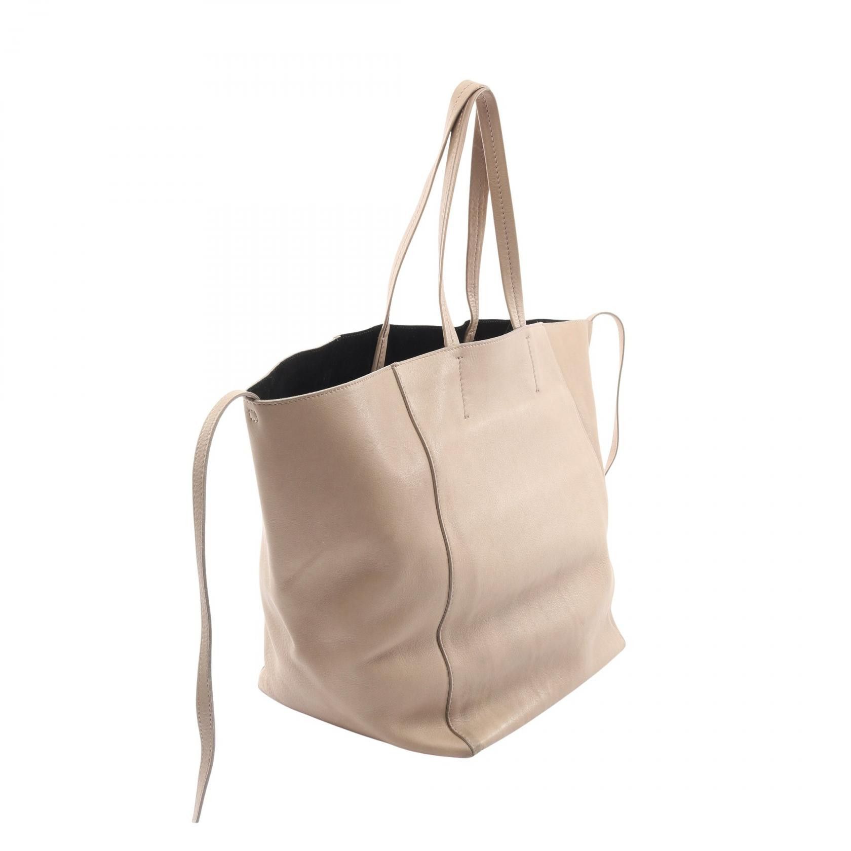 Celine Celine CELINE Cabas Phantom Leather Tote Bag Leather Tote Bag DUTY FREE for USA Size ONE SIZE - 2 Thumbnail