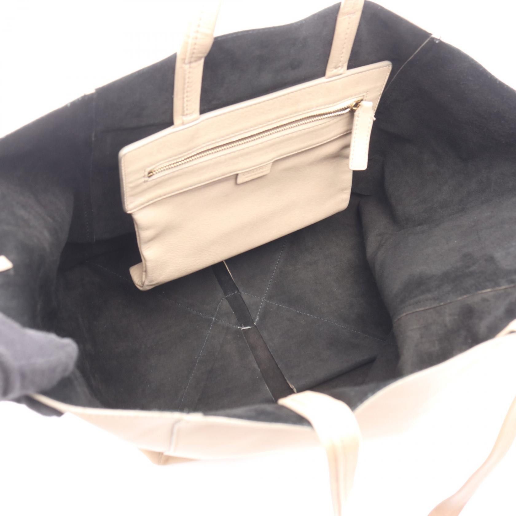 Celine Celine CELINE Cabas Phantom Leather Tote Bag Leather Tote Bag DUTY FREE for USA Size ONE SIZE - 3 Thumbnail