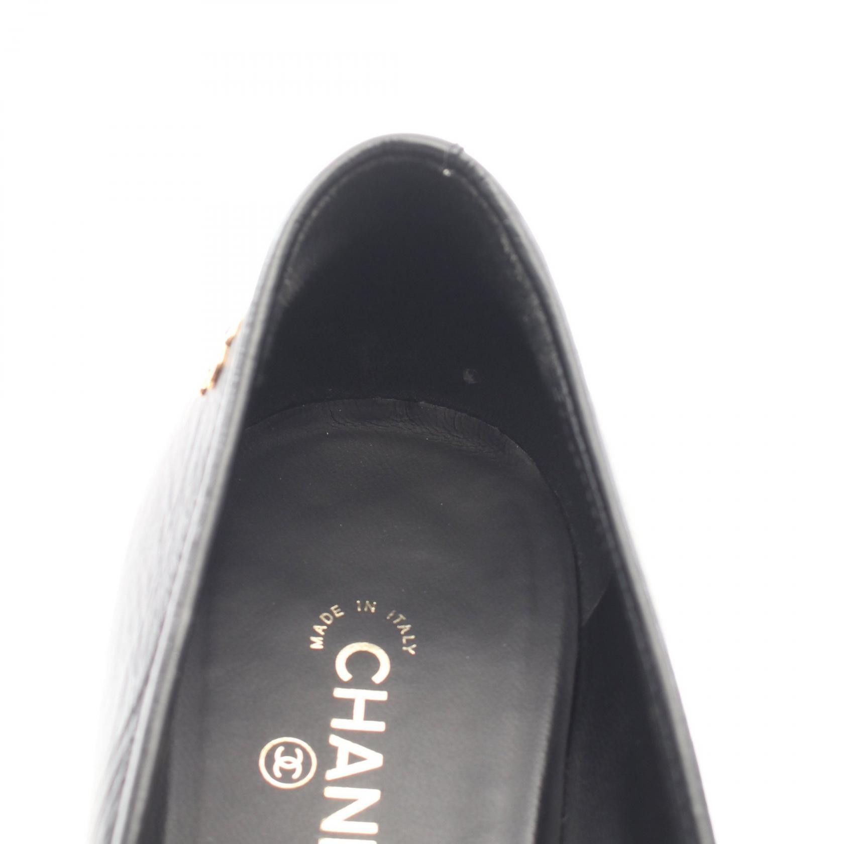 Chanel Chanel Chanel Coco Mark Pearl Leather Pumps Leather Shoes G35402 DUTY FREE for USA Size ONE SIZE - 9 Thumbnail