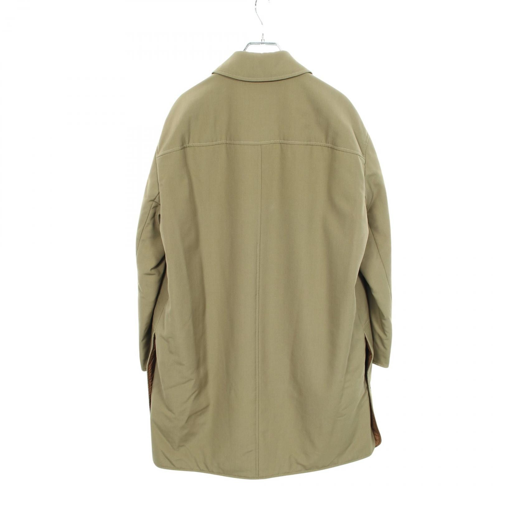 Hermes Hermes Hermes Padded Wool Coat Textile Outerwear DUTY FREE for USA Size ONE SIZE - 2 Thumbnail