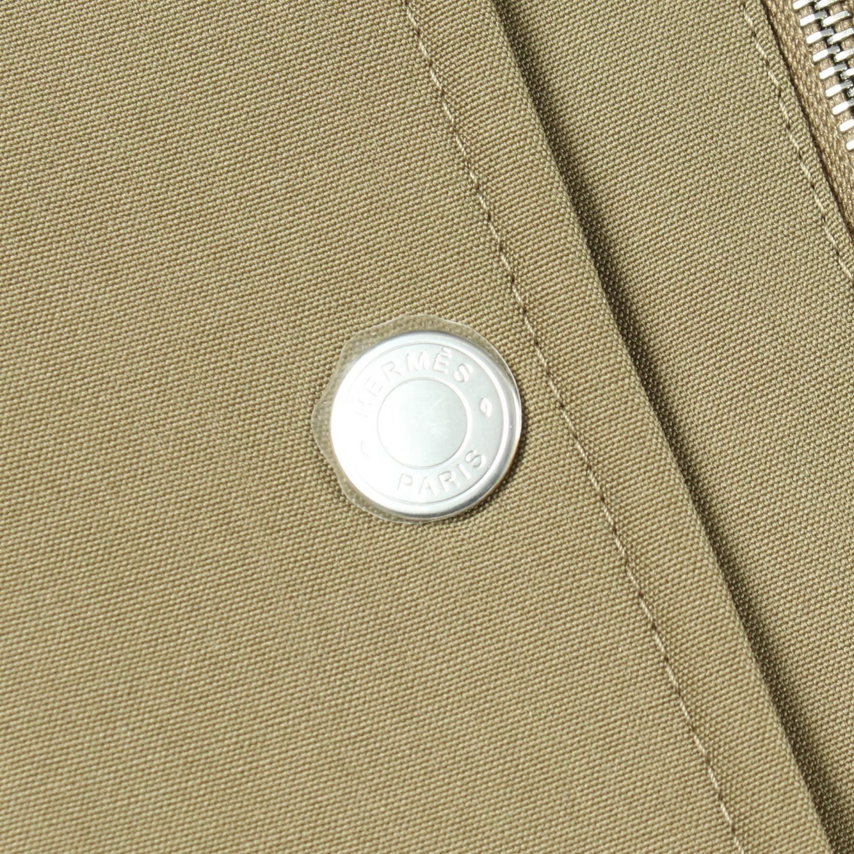 Hermes Hermes Hermes Padded Wool Coat Textile Outerwear DUTY FREE for USA Size ONE SIZE - 6 Thumbnail