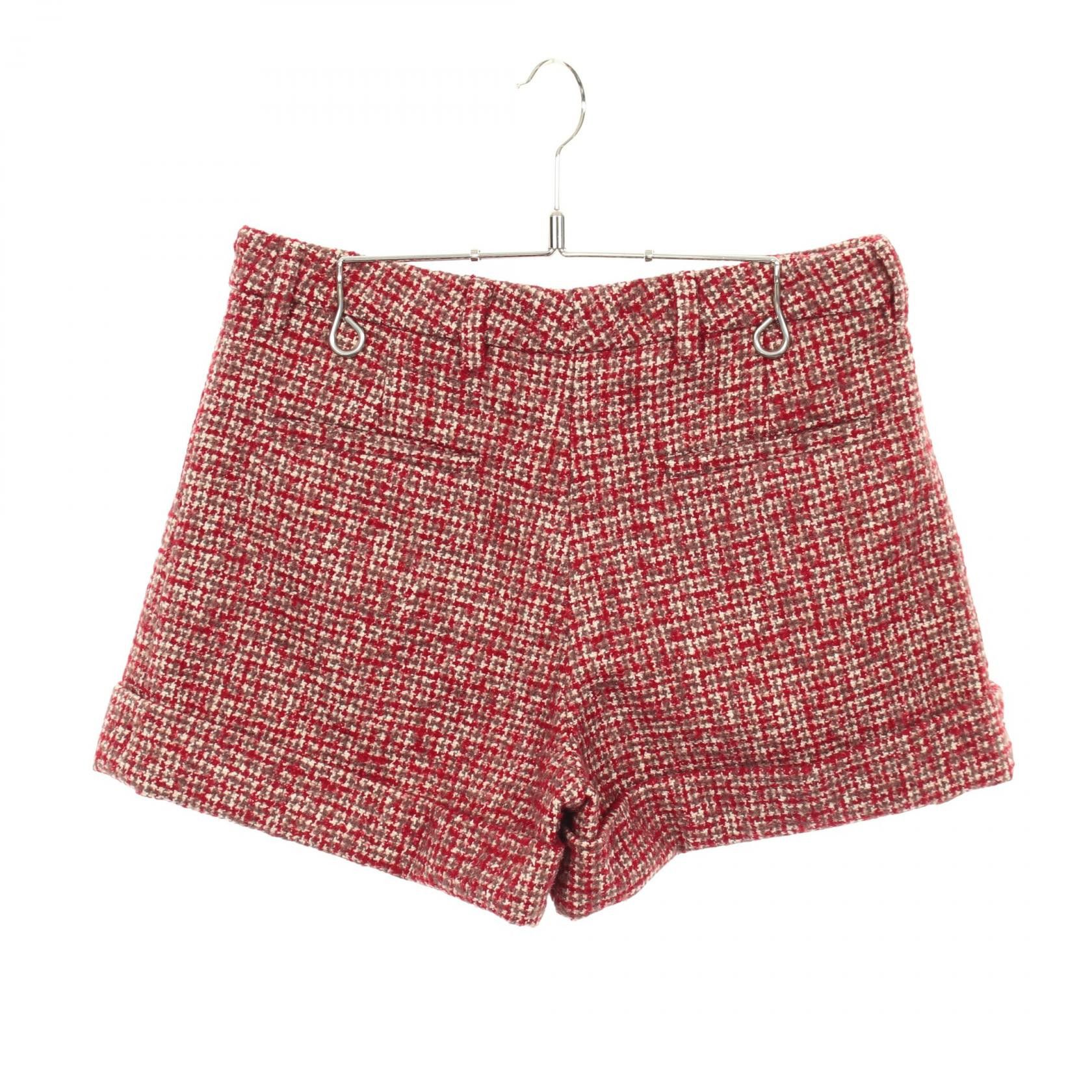 Miu Miu Miu Miu Miu Miu Wool Shorts Textile Shorts DUTY FREE for USA Size ONE SIZE - 2 Thumbnail