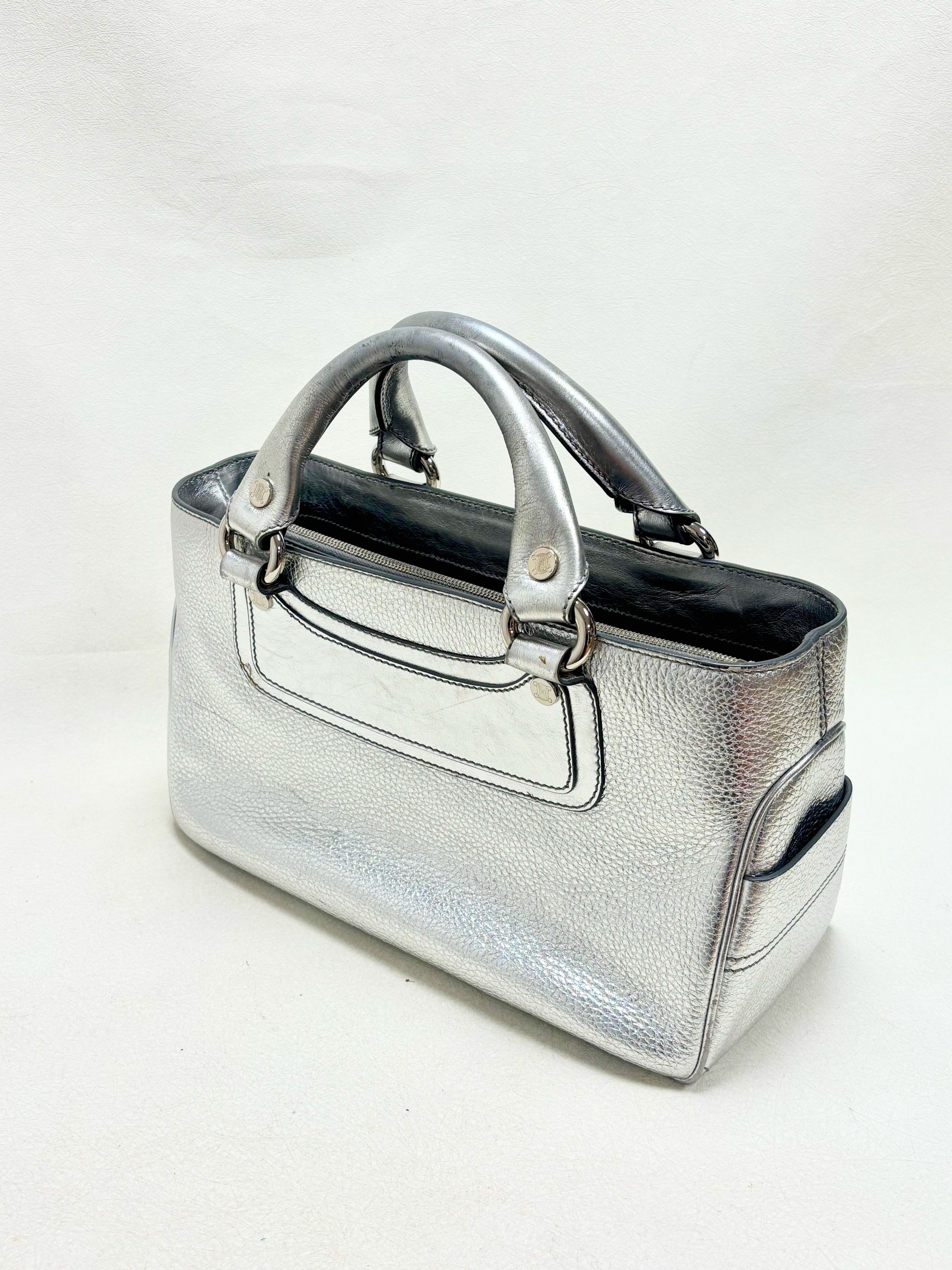 Celine CÉLINE Sac Boogie Argent Size ONE SIZE - 4 Thumbnail
