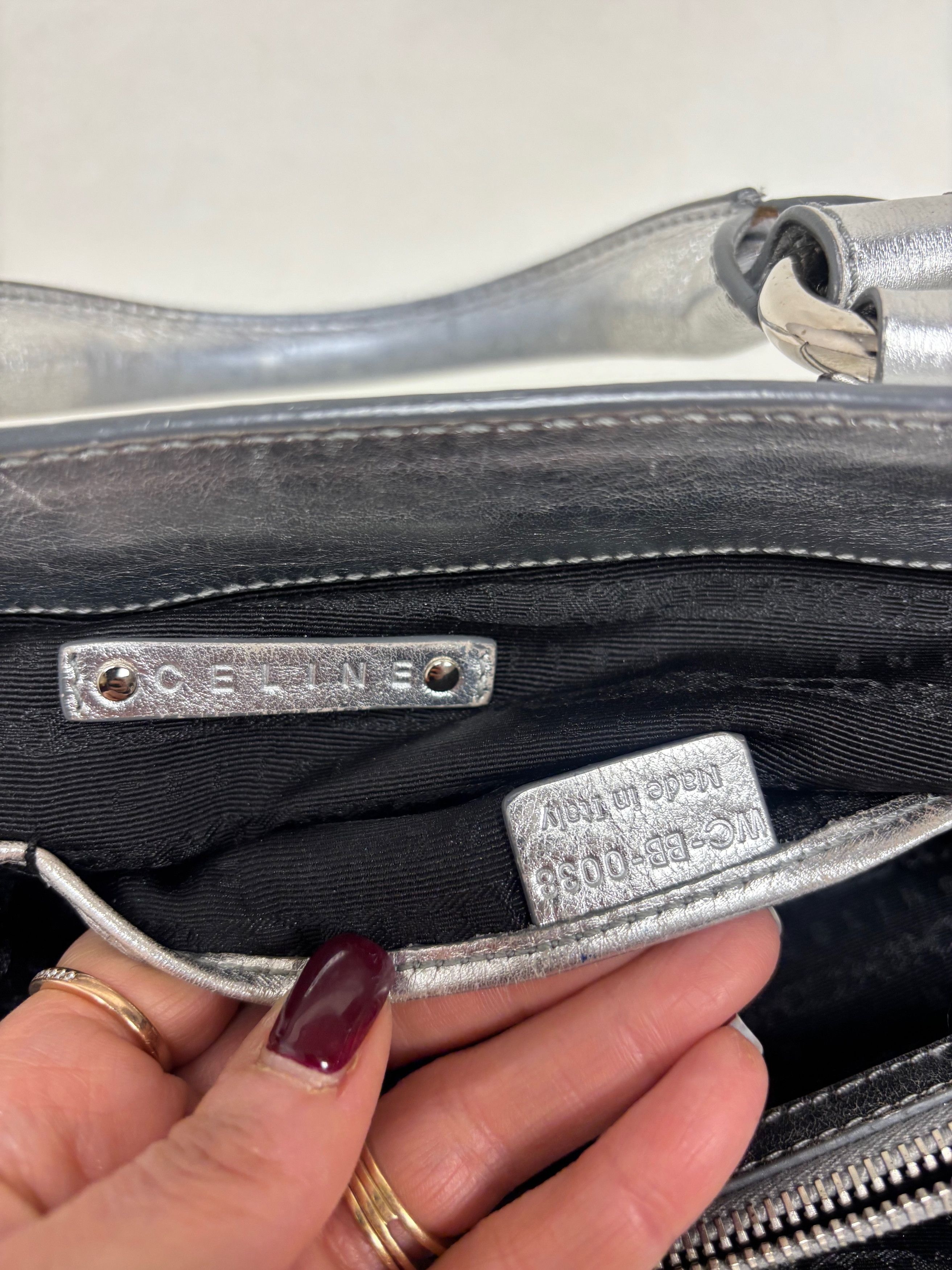 Celine CÉLINE Sac Boogie Argent Size ONE SIZE - 11 Thumbnail
