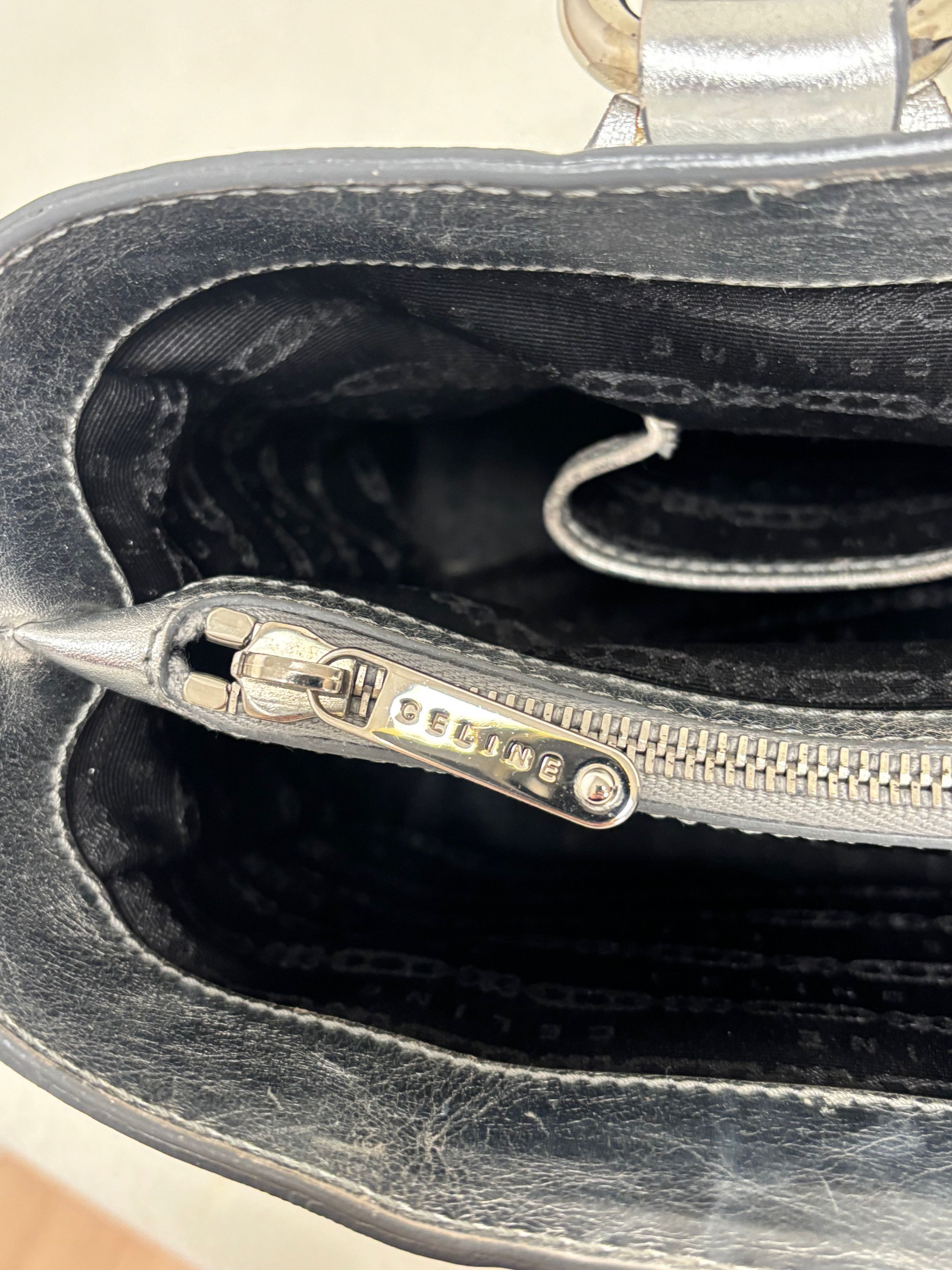 Celine CÉLINE Sac Boogie Argent Size ONE SIZE - 12 Thumbnail