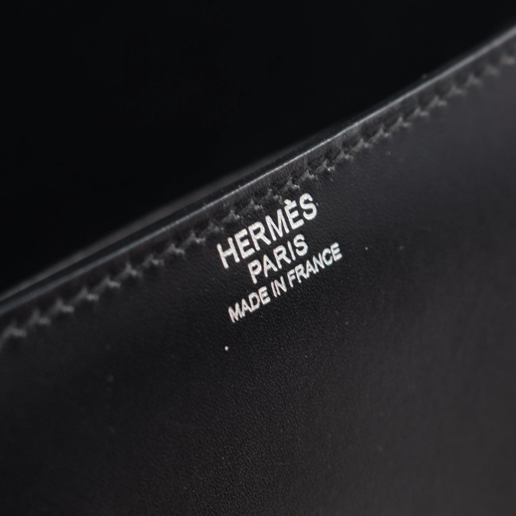 Hermes Hermes Hermes Cherche Midi25 Box Calf Shoulder Bag Leather Shoulder Bag A DUTY FREE for USA Size ONE SIZE - 4 Thumbnail