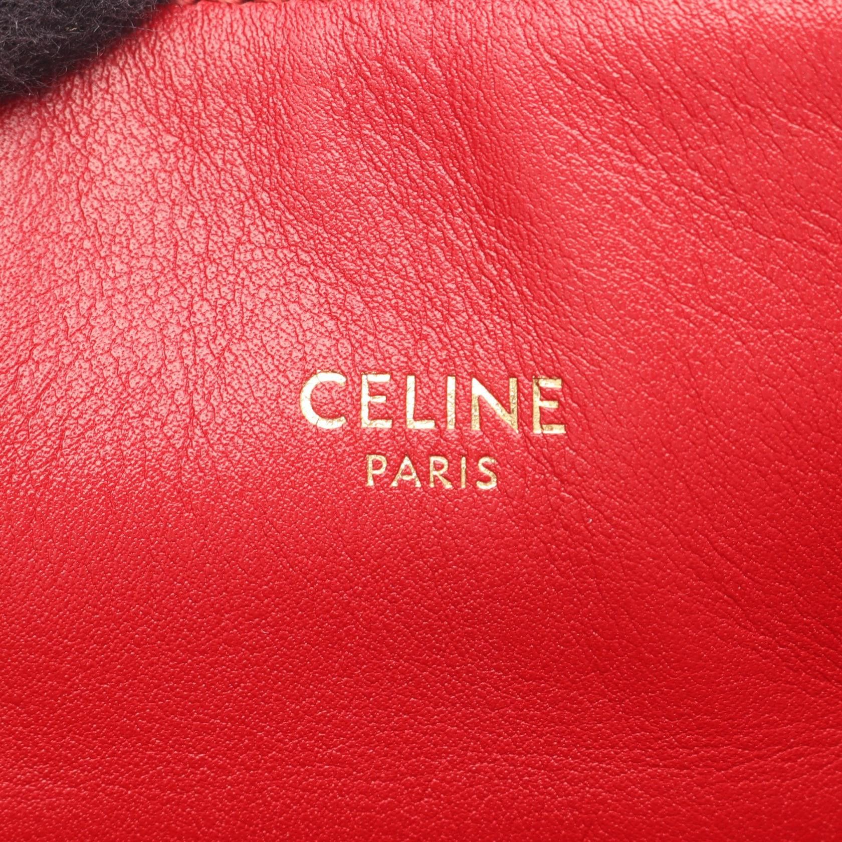 Celine Celine CELINE C Charm Leather Backpack Leather Backpack 188373BFI DUTY FREE for USA Size ONE SIZE - 4 Thumbnail