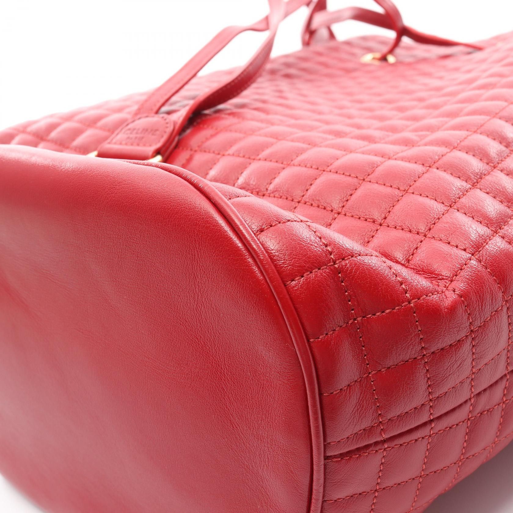 Celine Celine CELINE C Charm Leather Backpack Leather Backpack 188373BFI DUTY FREE for USA Size ONE SIZE - 5 Thumbnail