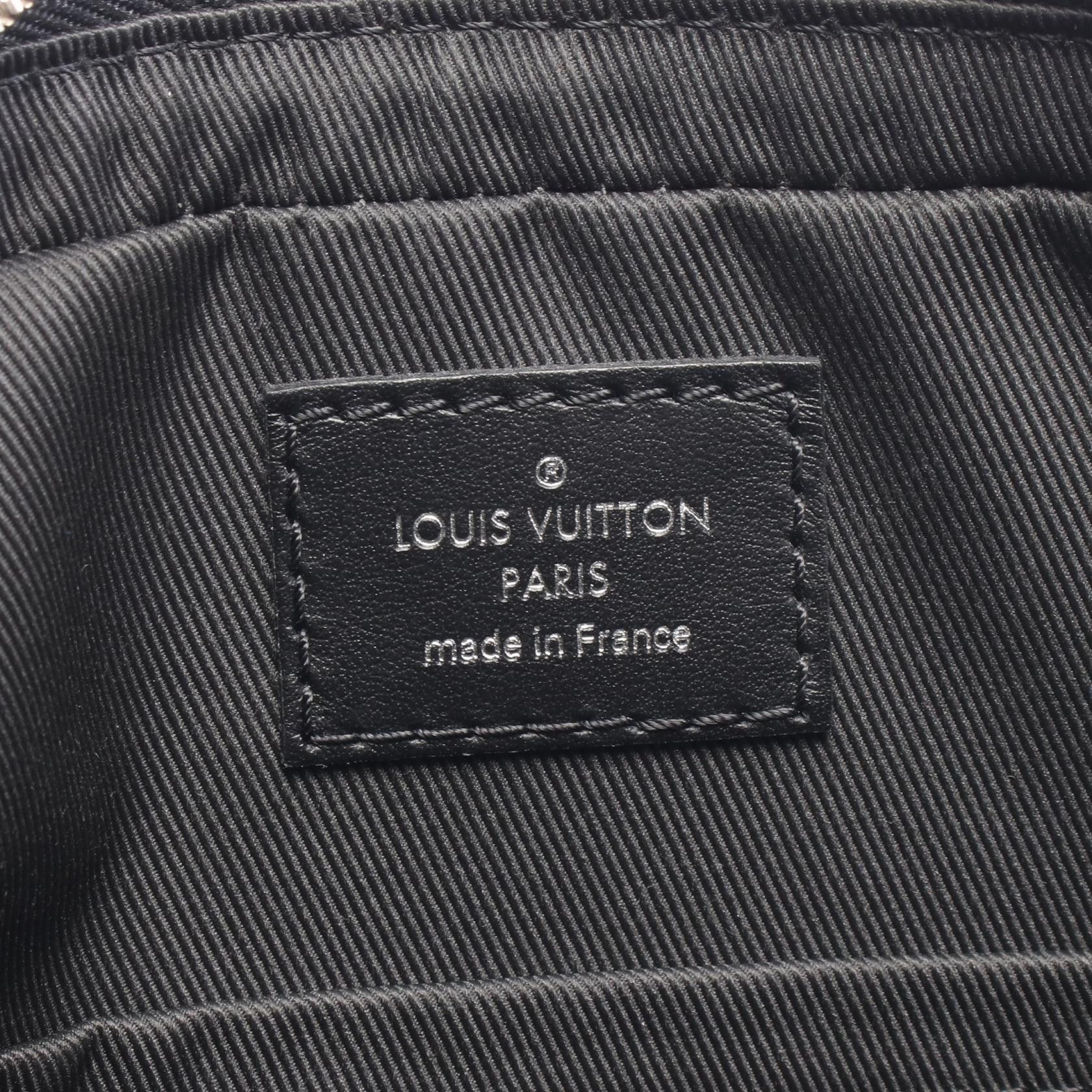 Louis Vuitton Louis Vuitton Louis Vuitton Trio Messenger Damier Graphite shoulder bag Textile Shoulder Bag N50017 DUTY FREE for USA Size ONE SIZE - 4 Thumbnail