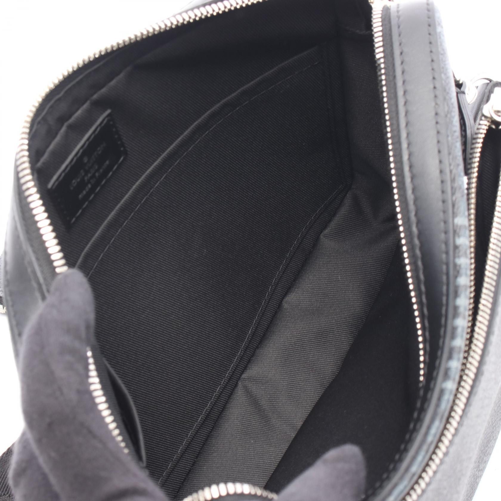 Louis Vuitton Louis Vuitton Louis Vuitton Trio Messenger Damier Graphite shoulder bag Textile Shoulder Bag N50017 DUTY FREE for USA Size ONE SIZE - 3 Thumbnail