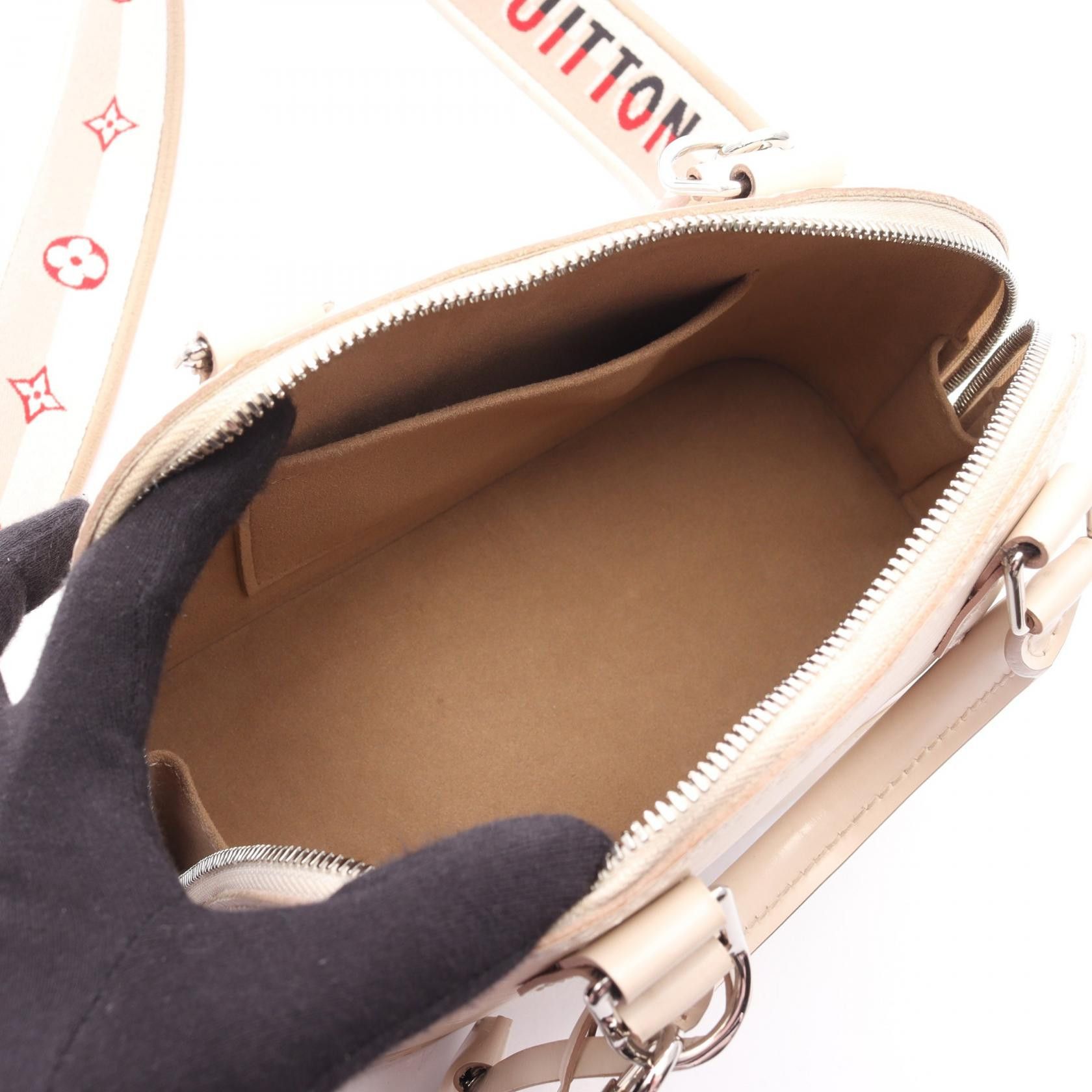 Louis Vuitton Louis Vuitton Louis Vuitton Alma BB Epi Handbag Leather Handbag M58706 DUTY FREE for USA Size ONE SIZE - 3 Thumbnail
