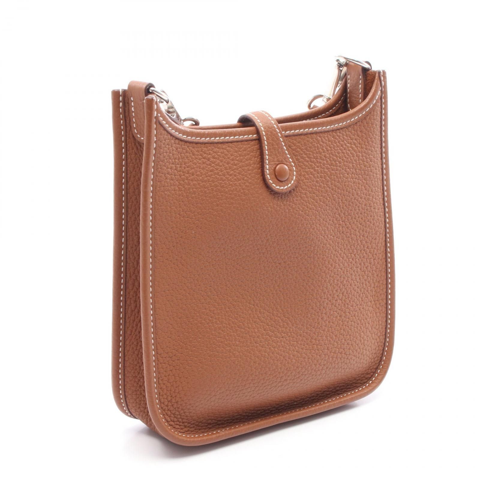 Hermes Hermes Hermes Evelyne TPM Calfskin Shoulder Bag Leather Shoulder Bag Stamp Z (2021) DUTY FREE for USA Size ONE SIZE - 2 Thumbnail