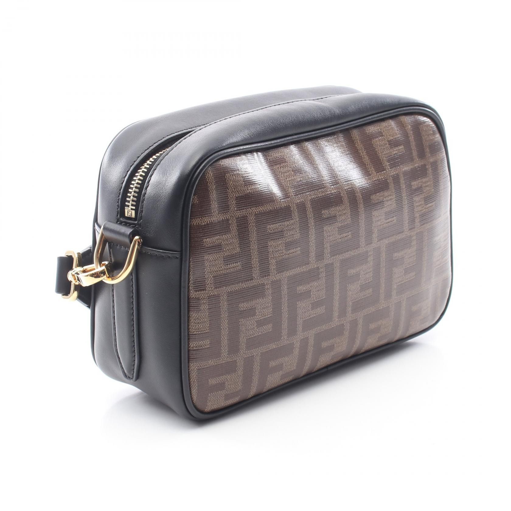 Fendi Fendi Fendi CAM Zucca Coated Canvas Shoulder Bag Plastic / Synthetic Shoulder Bag 8BT287.A5K4 DUTY FREE for USA Size ONE SIZE - 2 Thumbnail