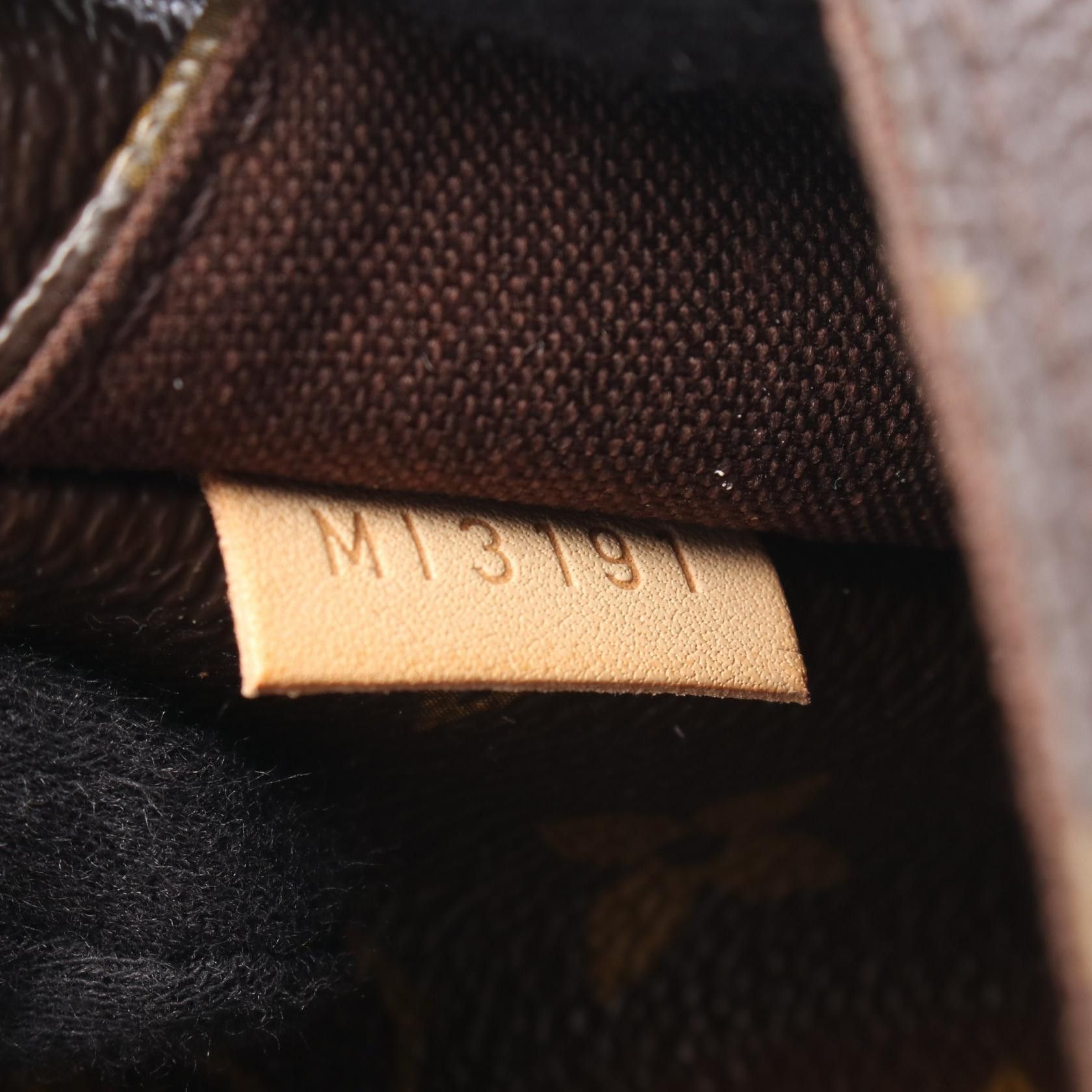 Louis Vuitton Louis Vuitton Louis Vuitton Menilmontant MM Monogram Shoulder Bag Textile Shoulder Bag M40473 DUTY FREE for USA Size ONE SIZE - 5 Thumbnail