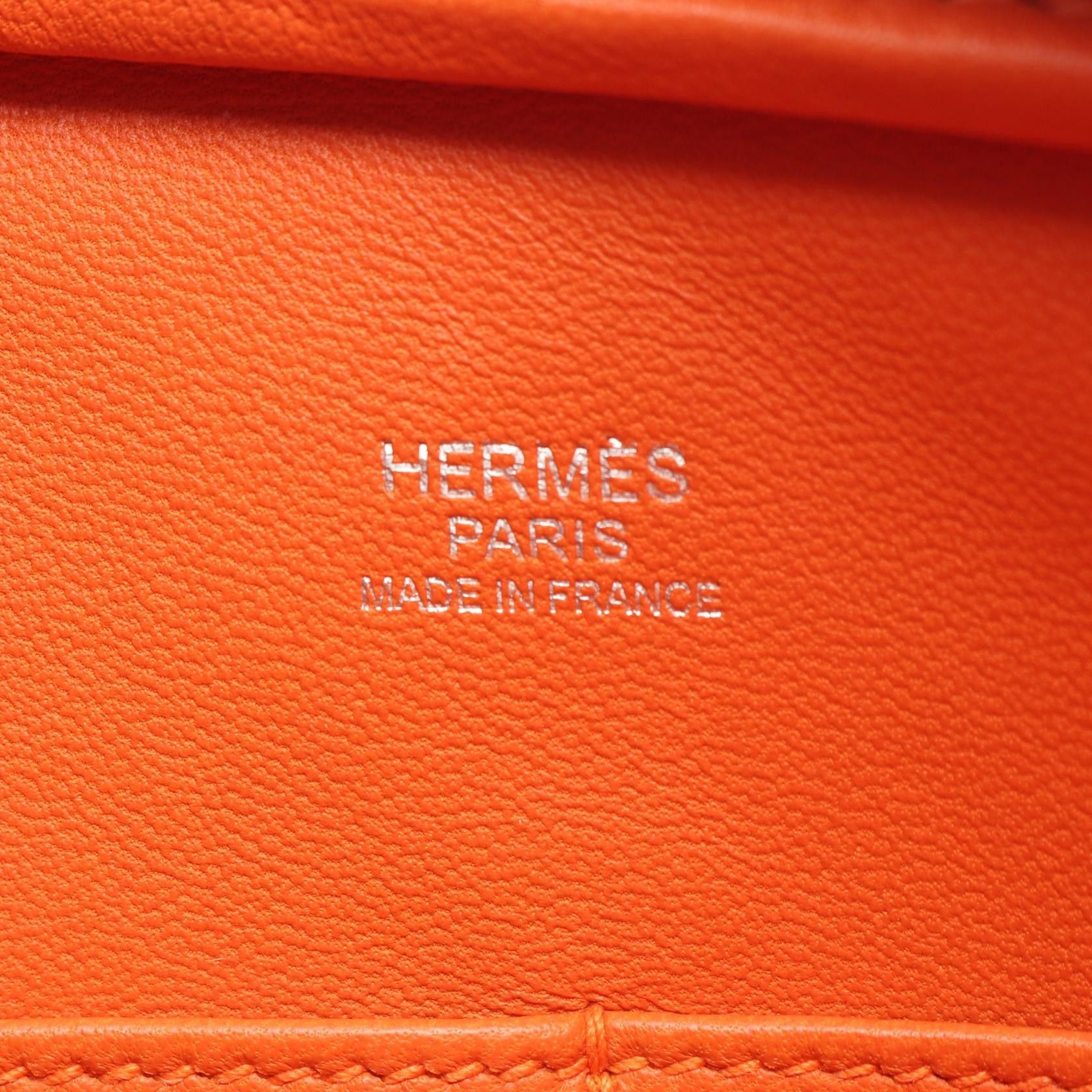 Hermes Hermes Hermes Plume Elan28 Calf Handbag Leather Handbag DUTY FREE for USA Size ONE SIZE - 4 Thumbnail
