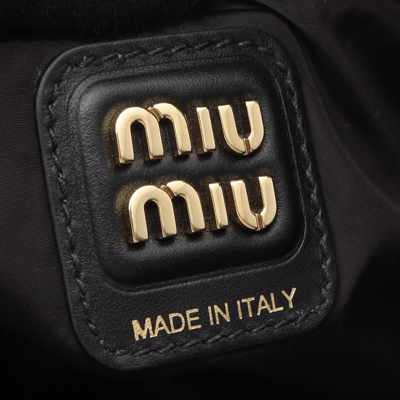 Miu Miu Miu Miu Miu Miu Leather Tote Bag Leather Tote Bag 5BC119 DUTY FREE for USA Size ONE SIZE - 4 Thumbnail
