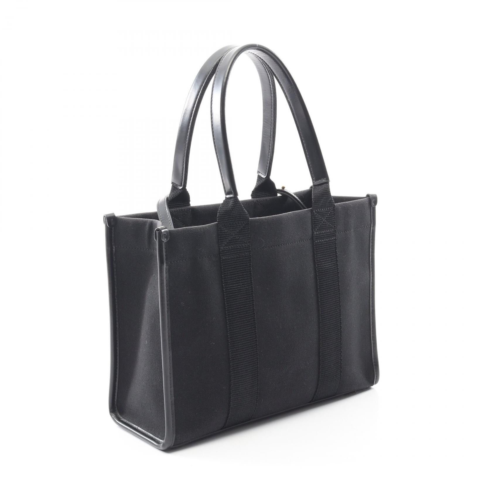 Balenciaga Balenciaga Balenciaga HARDWARE TOTE S canvas leather tote bag Leather Tote Bag 671402 DUTY FREE for USA Size ONE SIZE - 2 Thumbnail