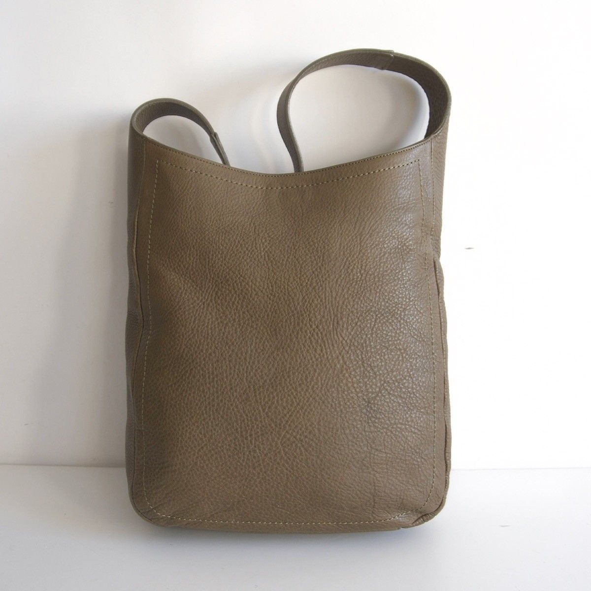 Japanese Brand One-Shoulder Tote Green Size ONE SIZE - 2 Thumbnail