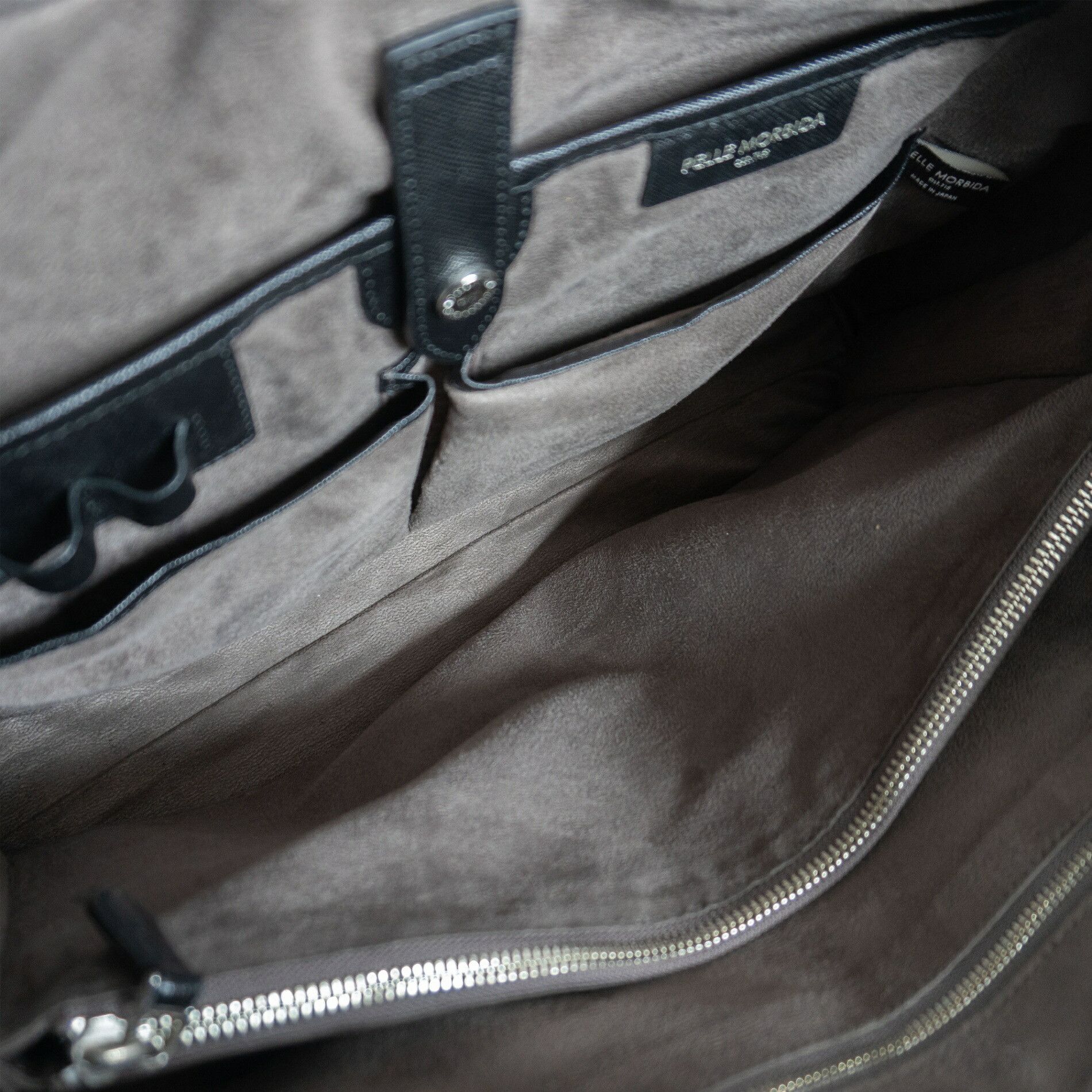 Vintage PELLE MORBIDA Convertible Briefcase Bag Black Size ONE SIZE - 8 Thumbnail