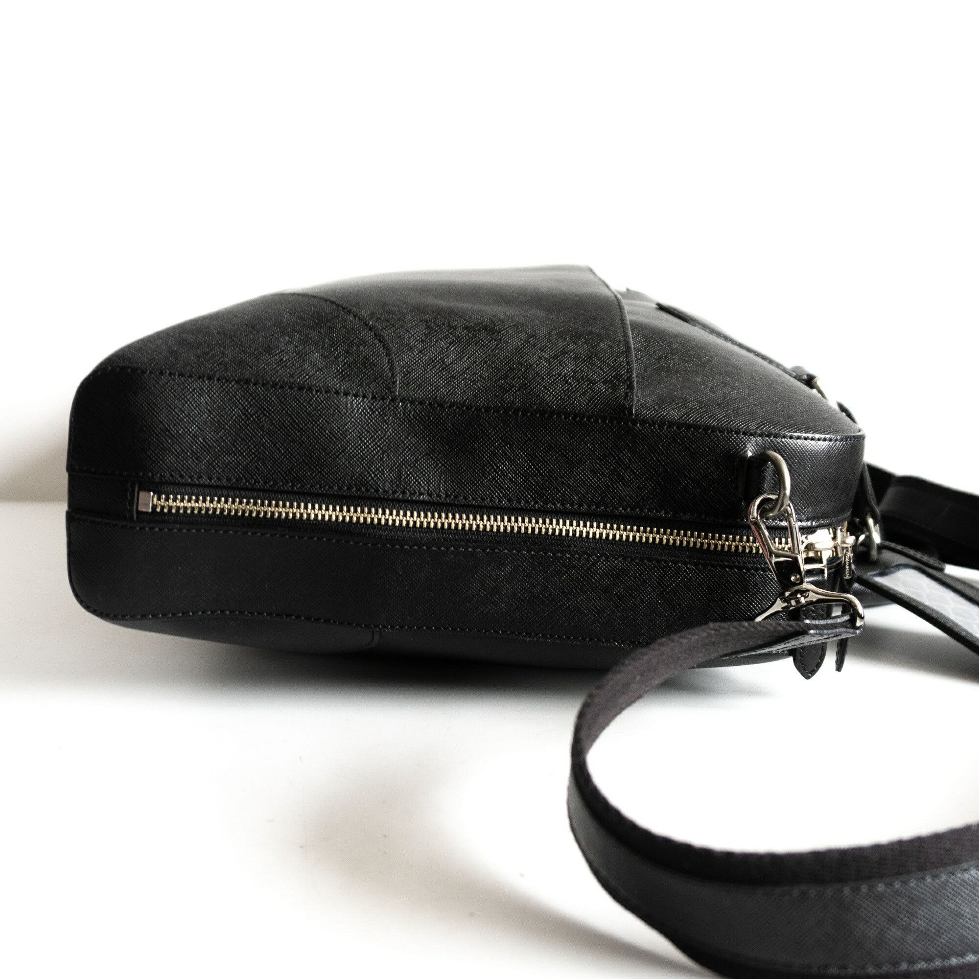 Vintage PELLE MORBIDA Convertible Briefcase Bag Black Size ONE SIZE - 5 Thumbnail