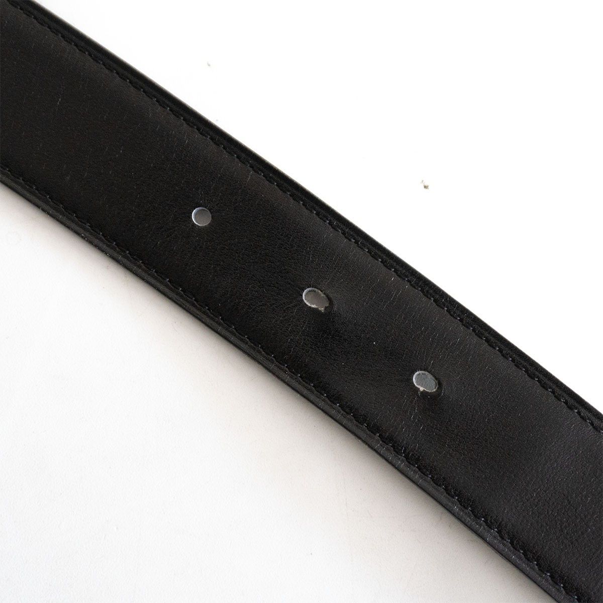 Hermes Hermes Reversible Leather Belt Black x Gray Size 100 Size ONE SIZE - 8 Thumbnail