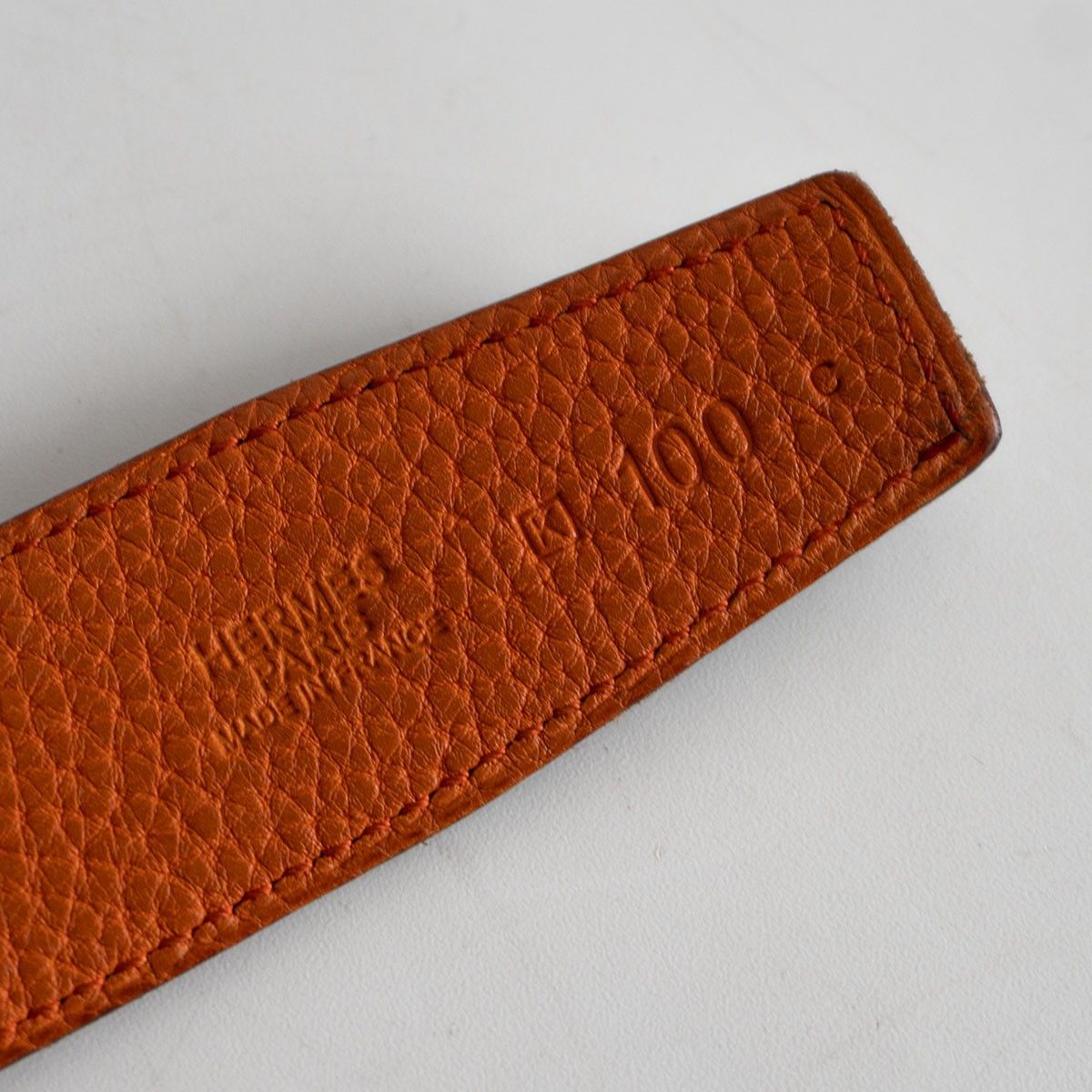 Hermes Hermes x size? 100 Reversible Leather Belt Size 100 Size ONE SIZE - 6 Thumbnail