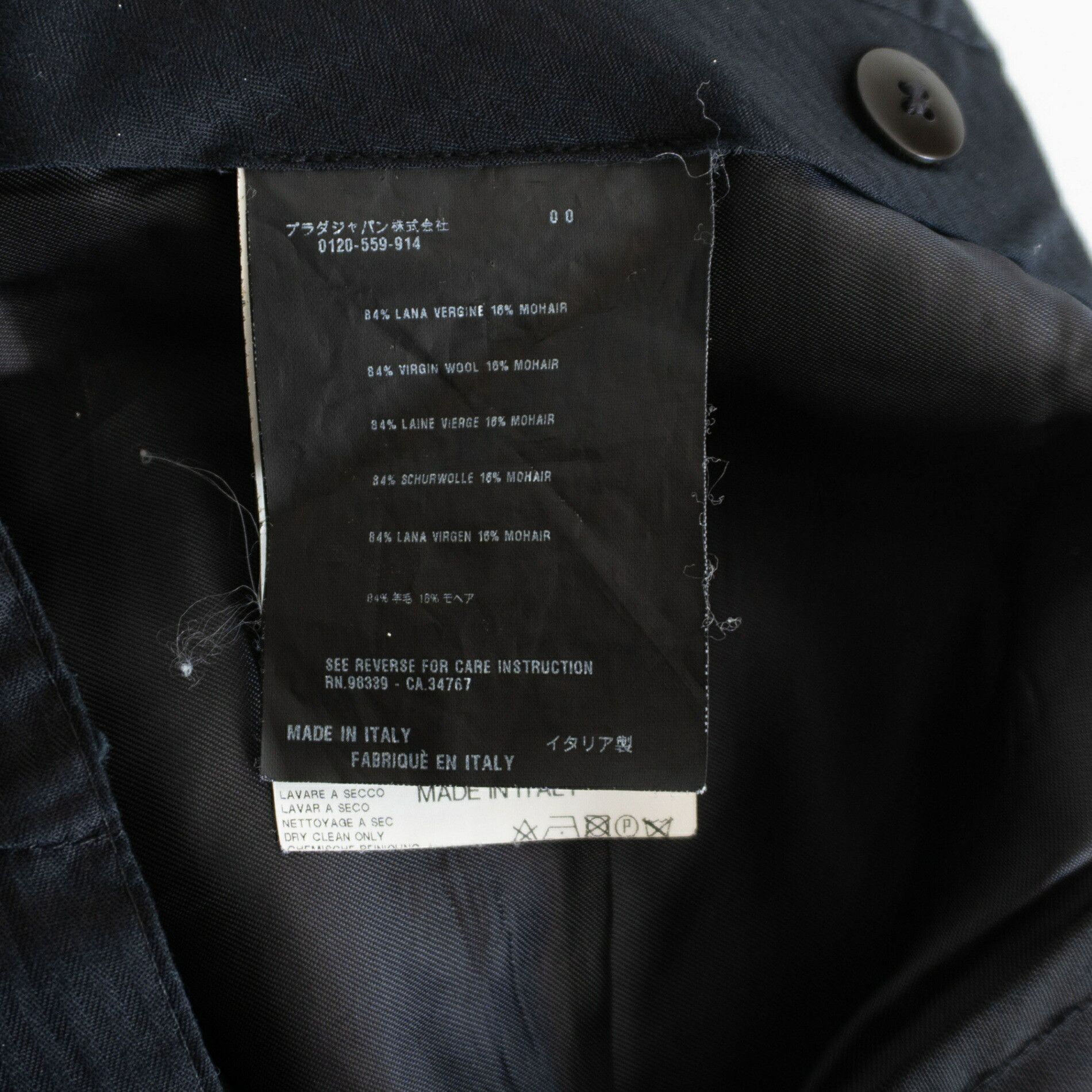 Prada Prada Center-crease trousers Size 50R Size US 33 - 6 Thumbnail