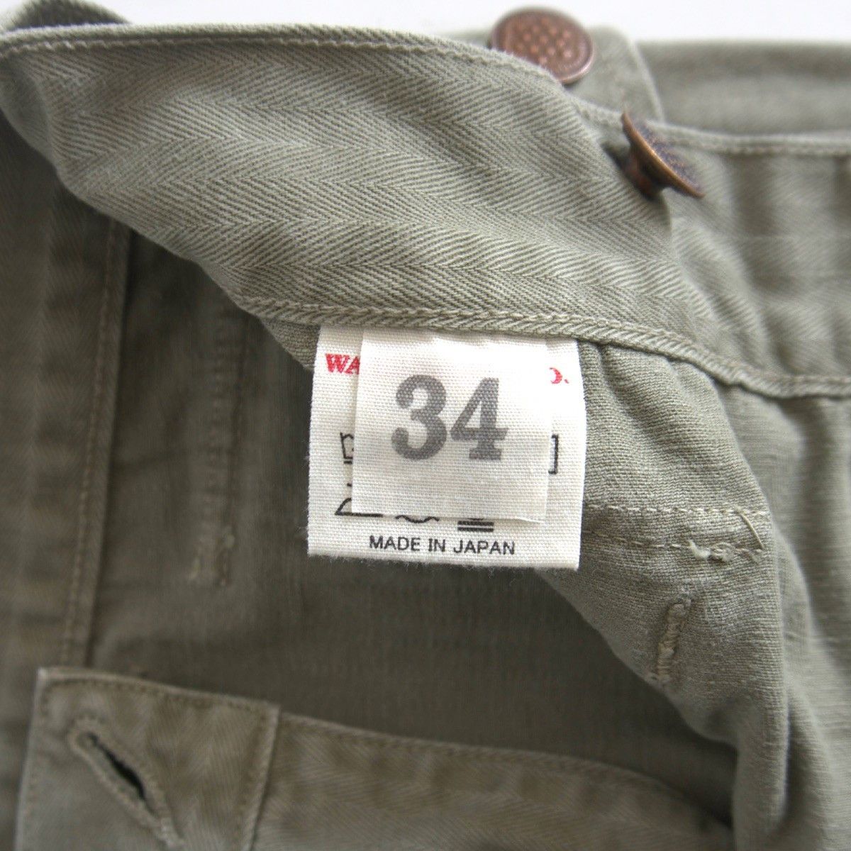 Warehouse Warehouse Lot 1098 USMC HERRINGBONE PANTS Size 34 Size US 34 / EU 50 - 6 Thumbnail