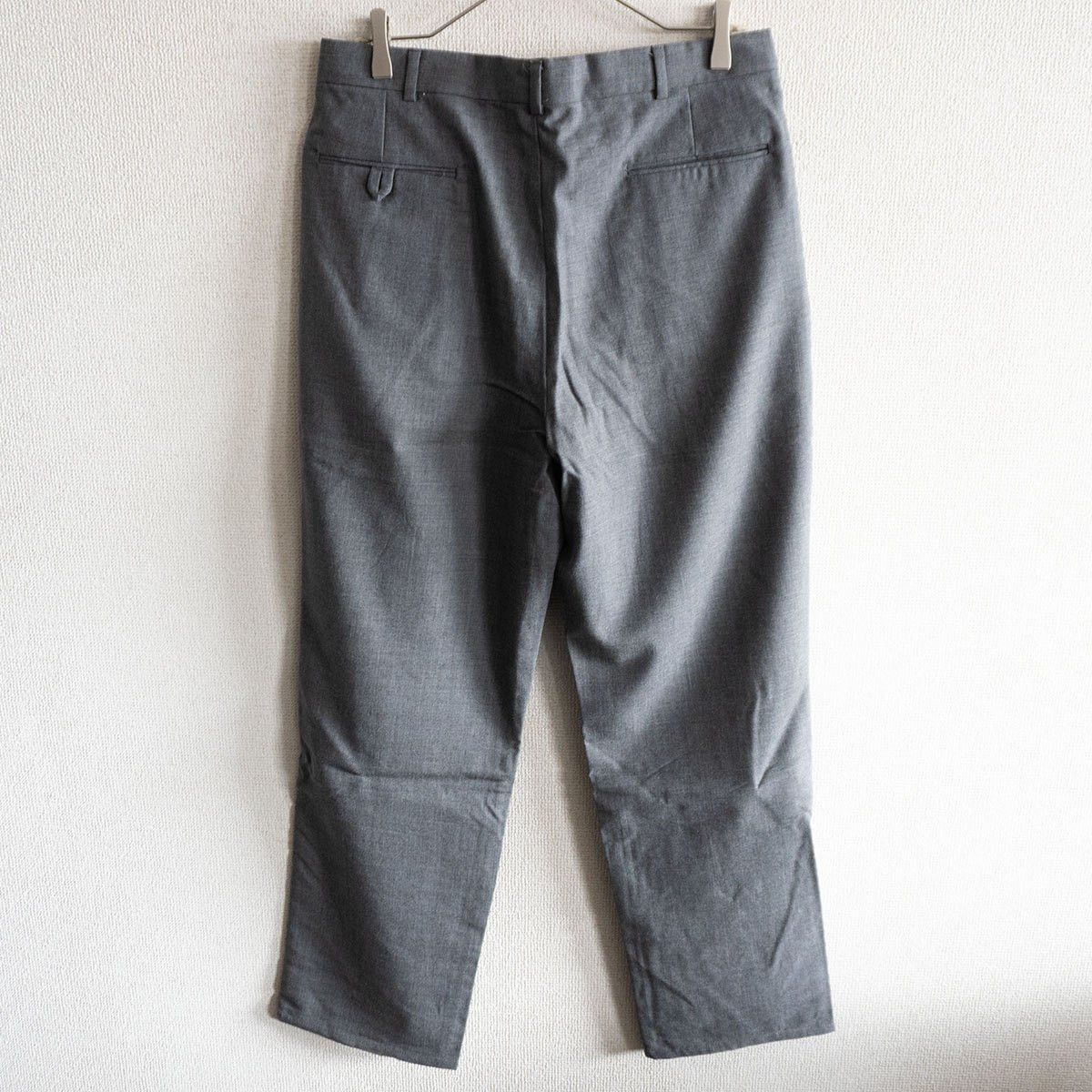 Lands' End Lands' End Double-pleated trousers Pants Gray Size 33 Size US 33 - 2 Thumbnail