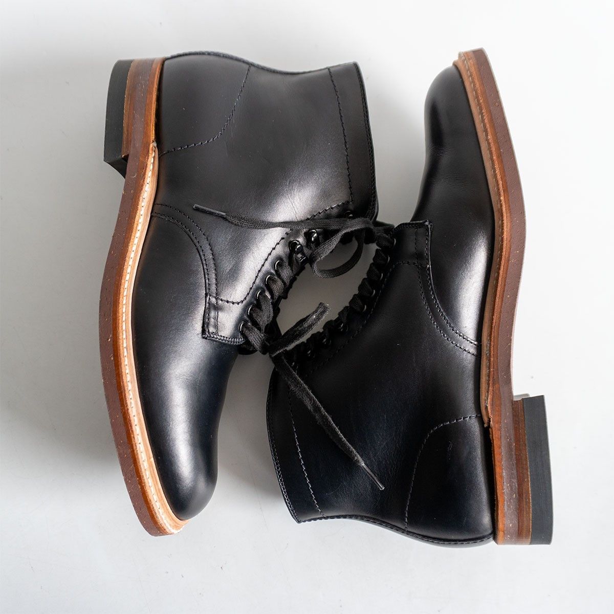 Alden Alden Military Munson Boots Black Size 9D Size US 9 / EU 42 - 3 Thumbnail