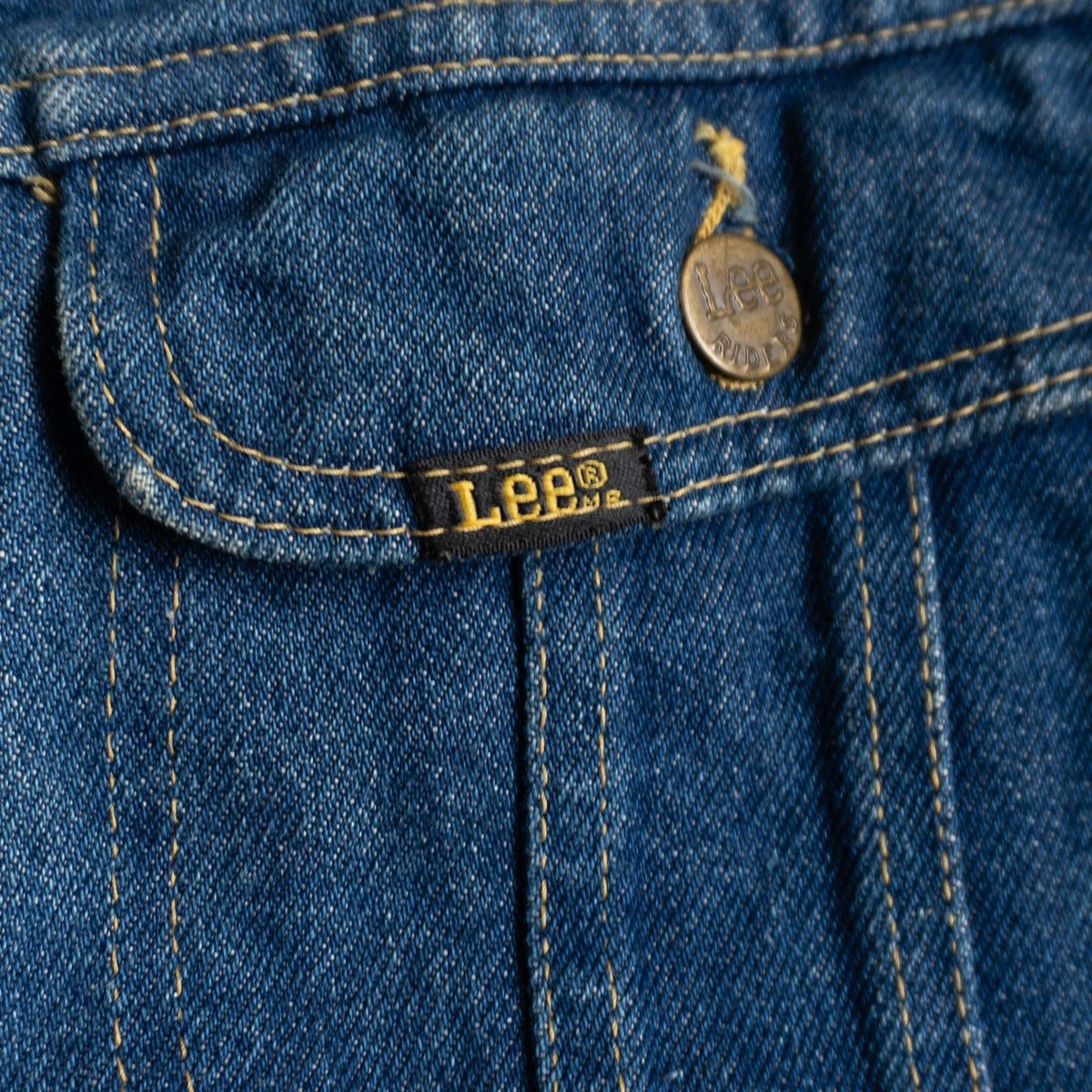 Lee Lee 80s STORM RIDER Denim Jacket Size 42R Size US XL / EU 56 / 4 - 5 Thumbnail