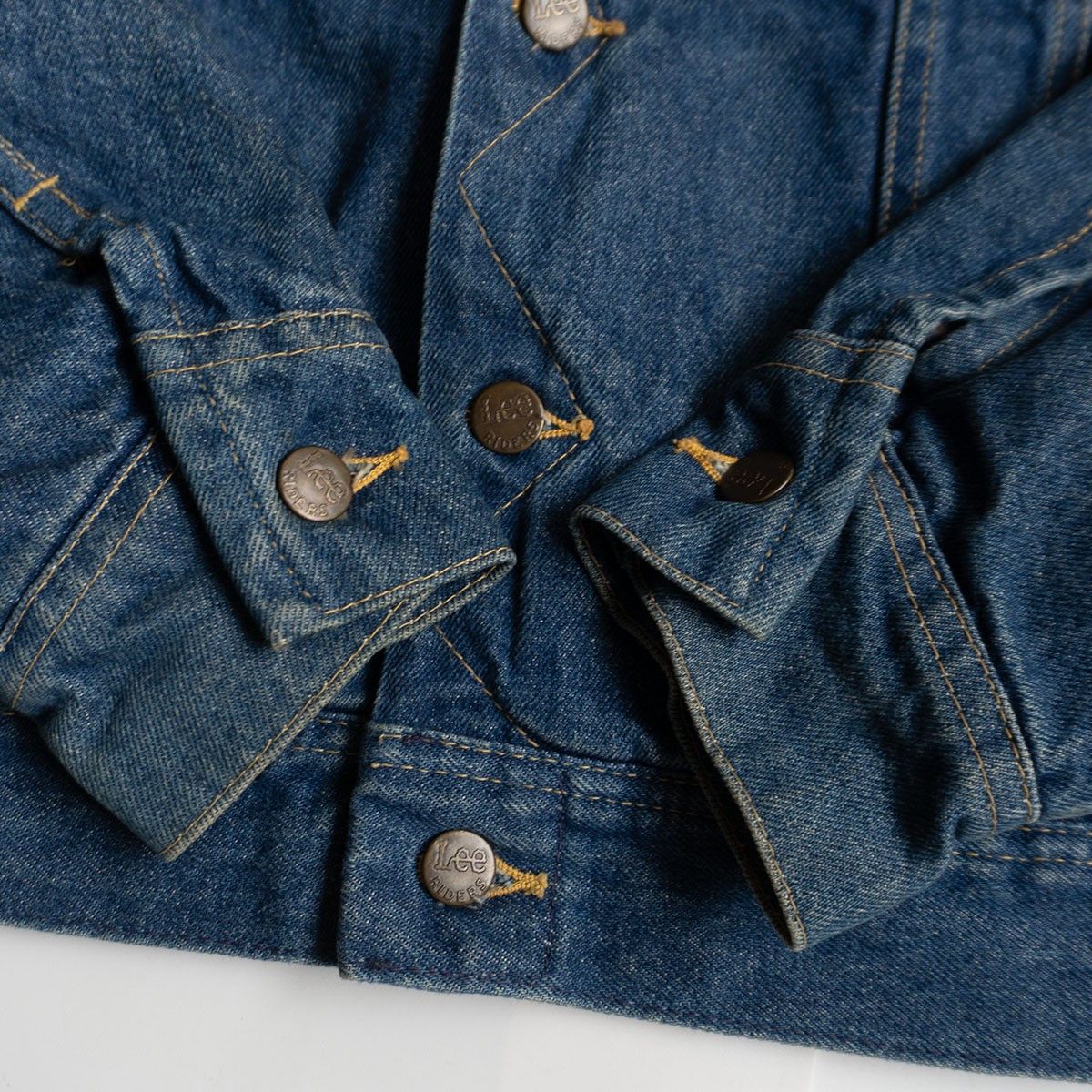 Lee Lee 80s STORM RIDER Denim Jacket Size 42R Size US XL / EU 56 / 4 - 4 Thumbnail