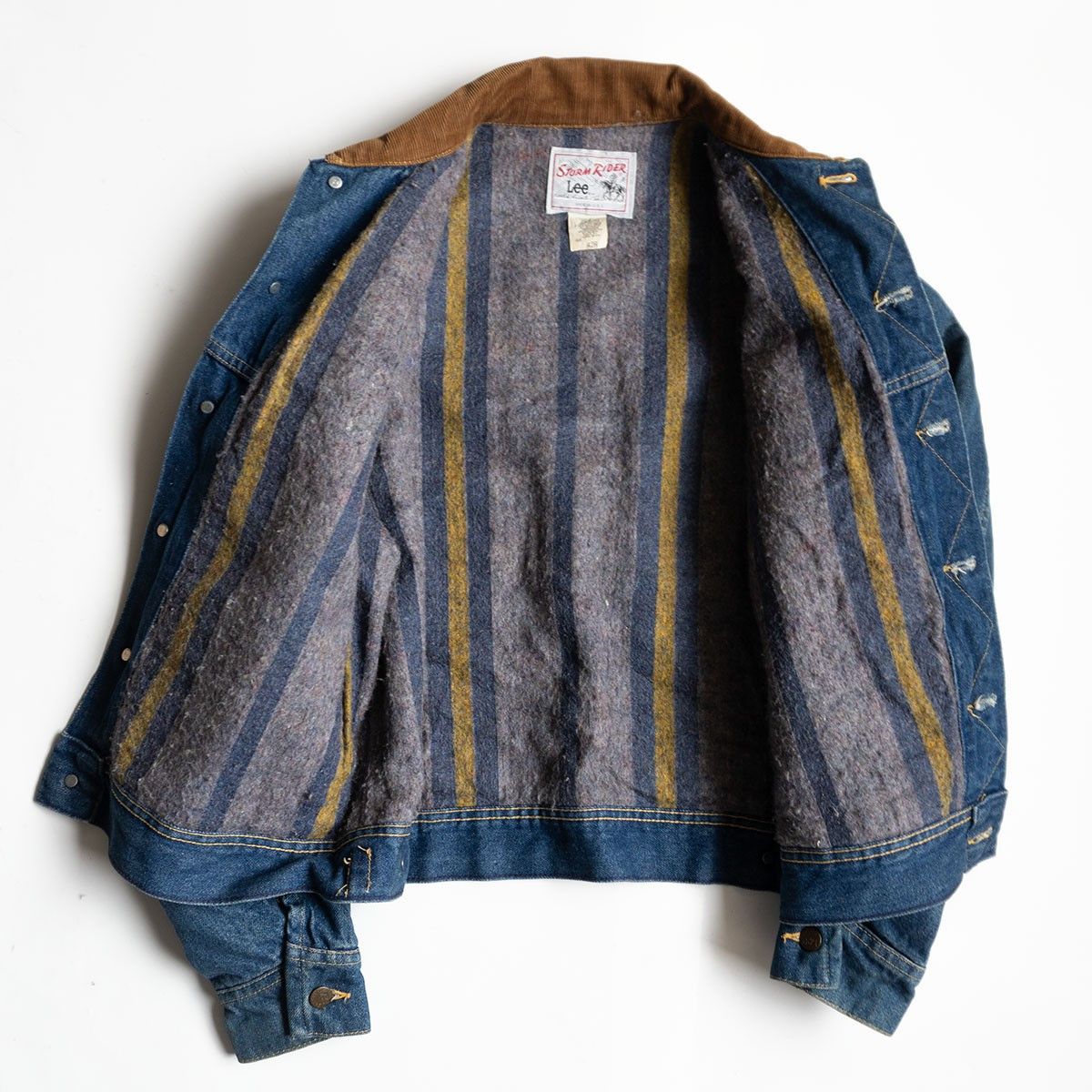 Lee Lee 80s STORM RIDER Denim Jacket Size 42R Size US XL / EU 56 / 4 - 3 Thumbnail