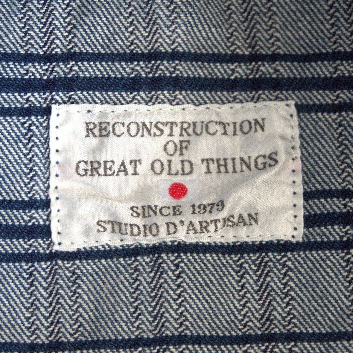 Studio D'Artisan Studio D'Artisan Hank-dyed Checked Denim Jacket Size 40 Size US XXS / EU 40 - 5 Thumbnail