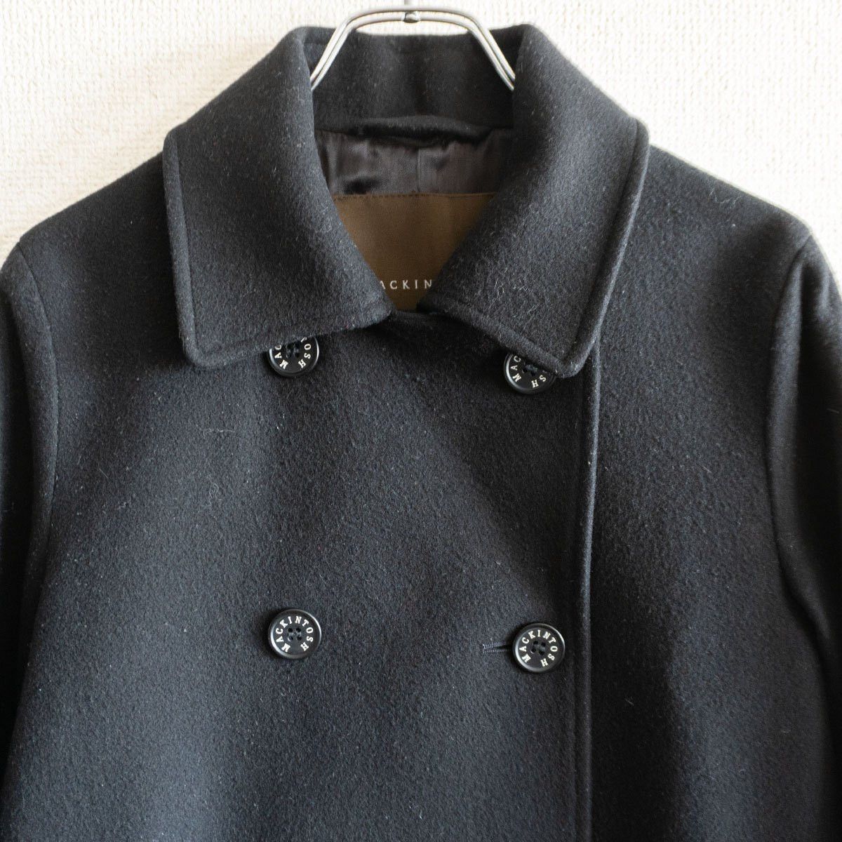 Mackintosh Mackintosh Wool Coat Black Size 36 Size US S / EU 44-46 / 1 - 2 Thumbnail