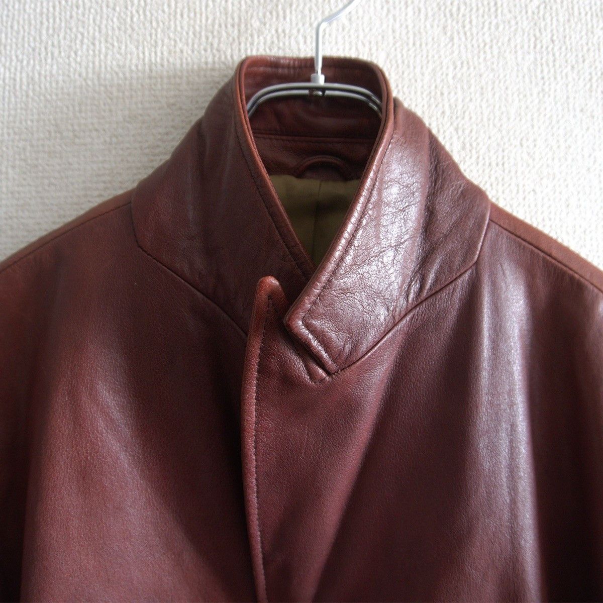 Tornado Mart Tornado Mart Buffalo Leather Long Coat Size L Size US L / EU 52-54 / 3 - 5 Thumbnail