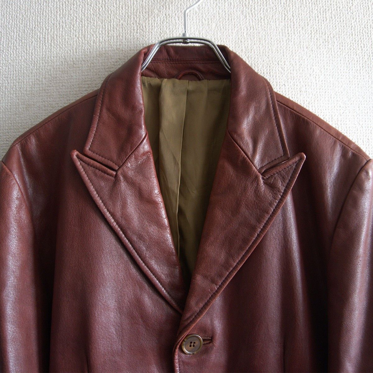 Tornado Mart Tornado Mart Buffalo Leather Long Coat Size L Size US L / EU 52-54 / 3 - 4 Thumbnail
