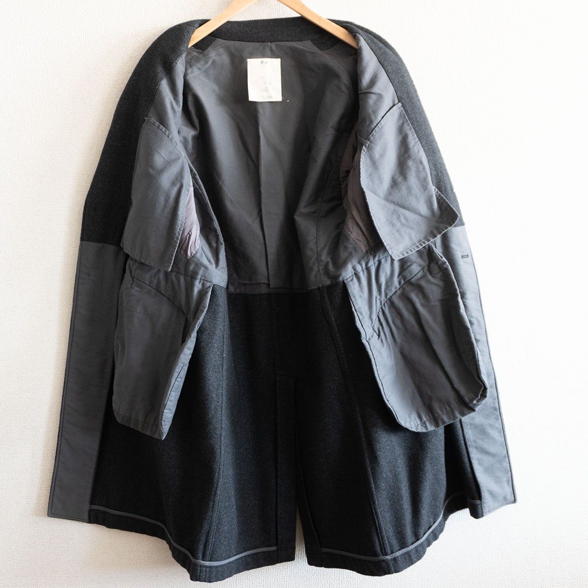 Vintage PPCM Cashmere Chester coat Gray Size 2 Size US M / EU 48-50 / 2 - 2 Thumbnail