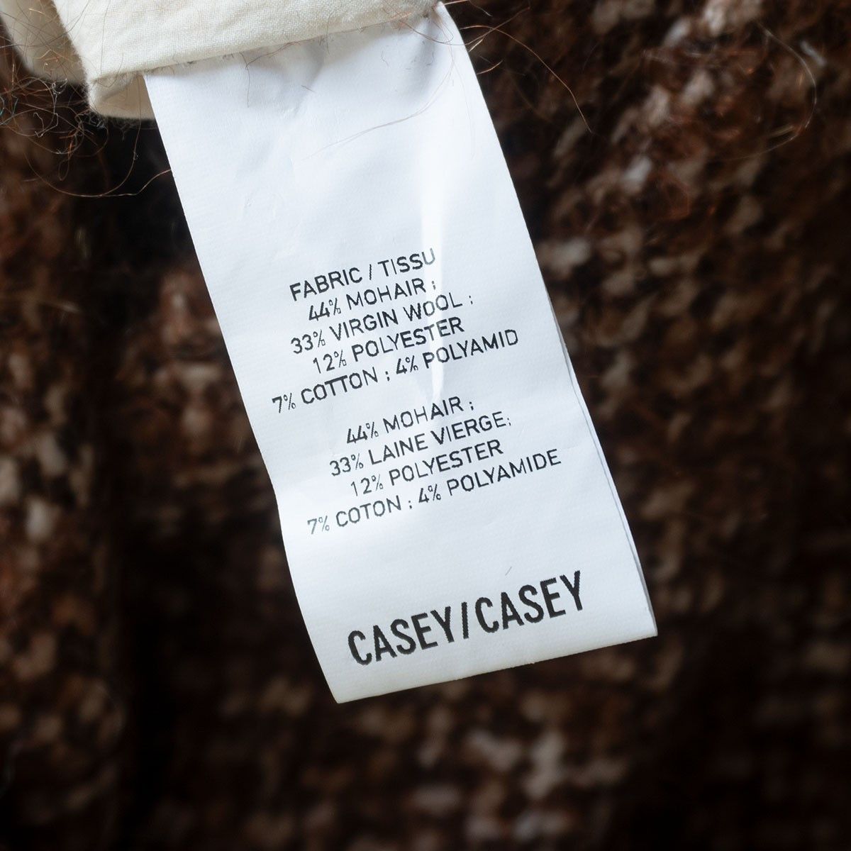 Casey Casey Casey Casey BIG BLOBBY COAT TWEED/25HM237 Size S Size US S / EU 44-46 / 1 - 7 Thumbnail