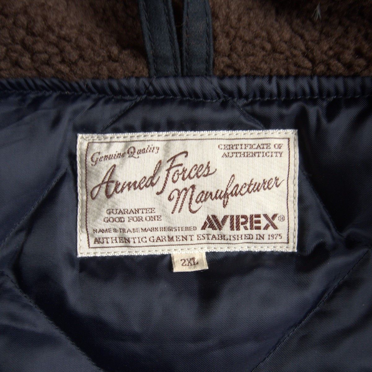 Avirex Avirex B-9 flight jacket Blue Size 2XL Size US XXL / EU 58 / 5 - 7 Thumbnail