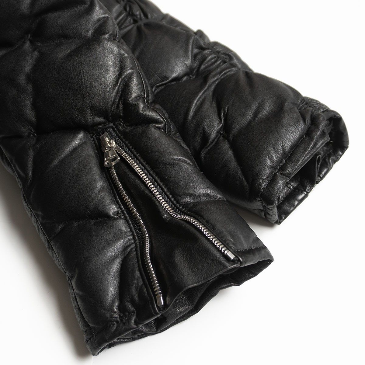 Isamu Katayama Backlash Isamu Katayama Backlash Kangaroo leather down jacket Black Size 3 Size US L / EU 52-54 / 3 - 7 Thumbnail