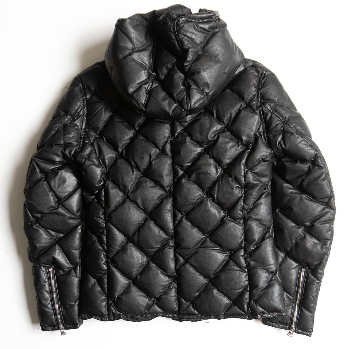 Isamu Katayama Backlash Isamu Katayama Backlash Kangaroo leather down jacket Black Size 3 Size US L / EU 52-54 / 3 - 2 Thumbnail