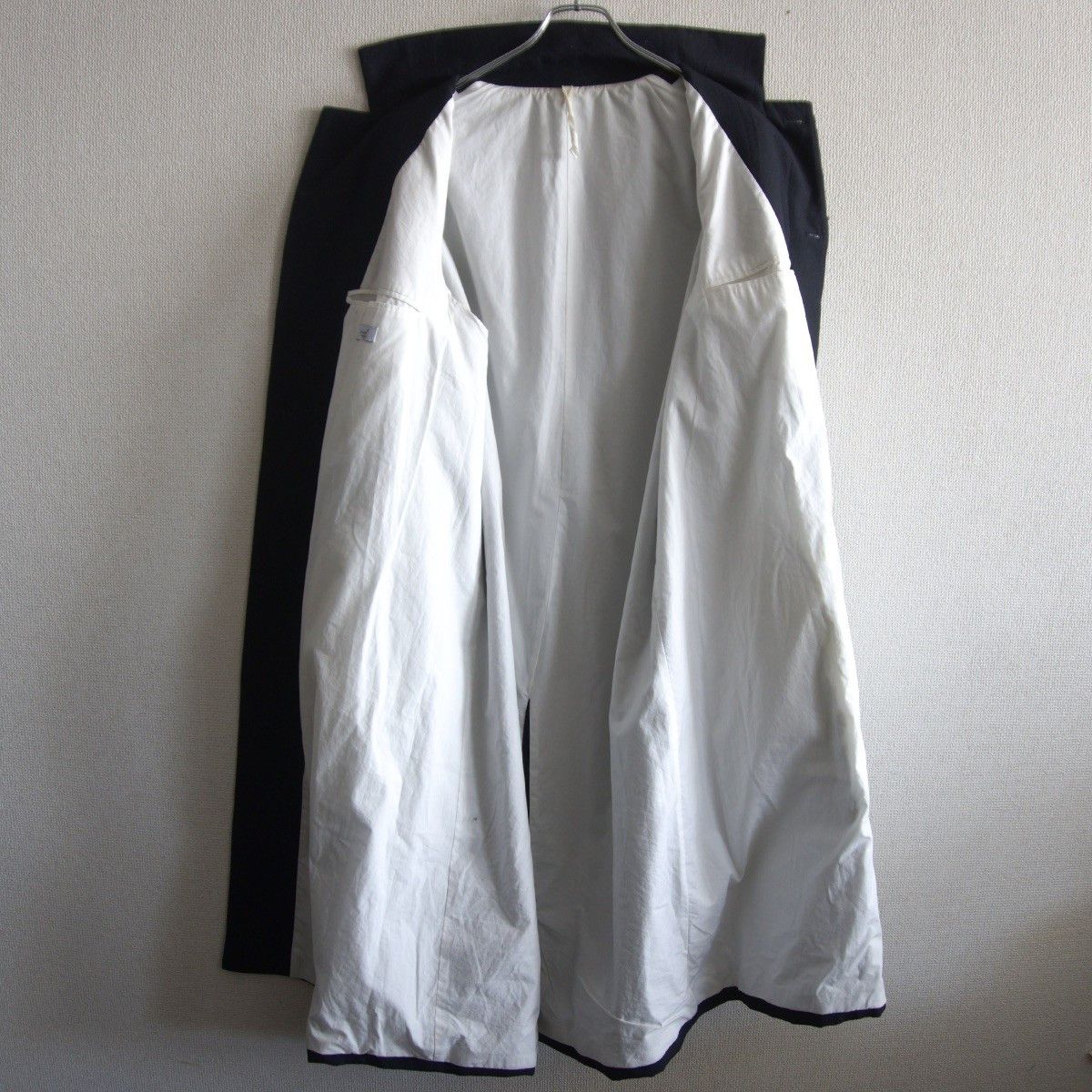 Bergfabel Bergfabel Wool Linen Balmacaan Coat Black Size 48 Size US M / EU 48-50 / 2 - 6 Thumbnail
