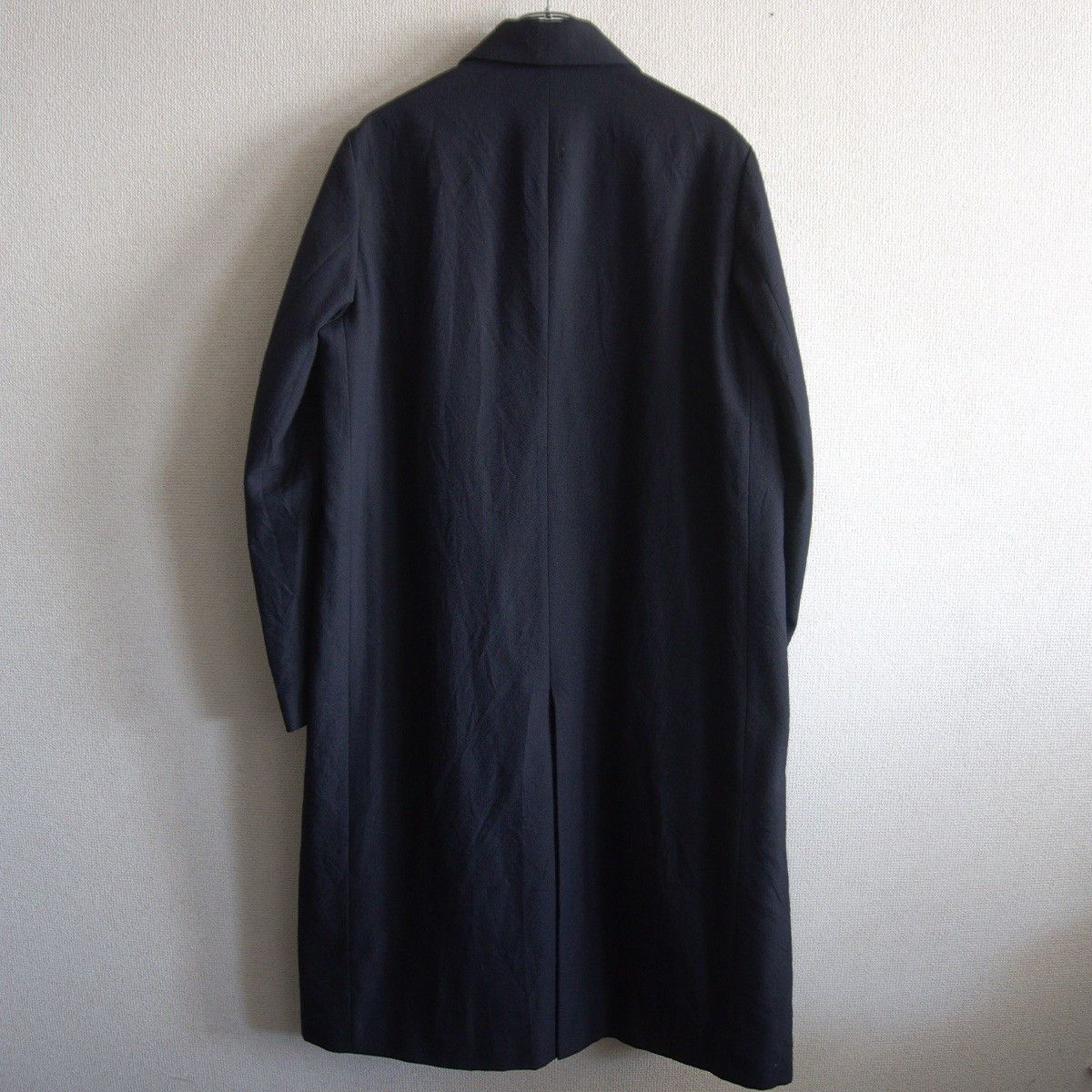 Bergfabel Bergfabel Wool Linen Balmacaan Coat Black Size 48 Size US M / EU 48-50 / 2 - 2 Thumbnail