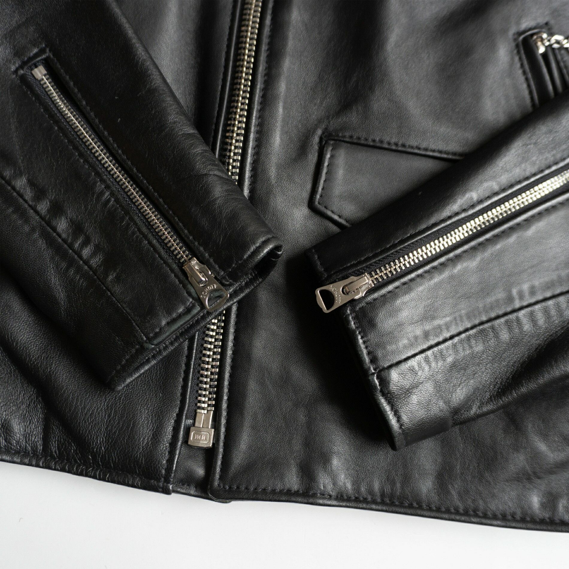 Schott Schott Lamb Double Rider Jacket Size 40 Size US XXS / EU 40 - 4 Thumbnail